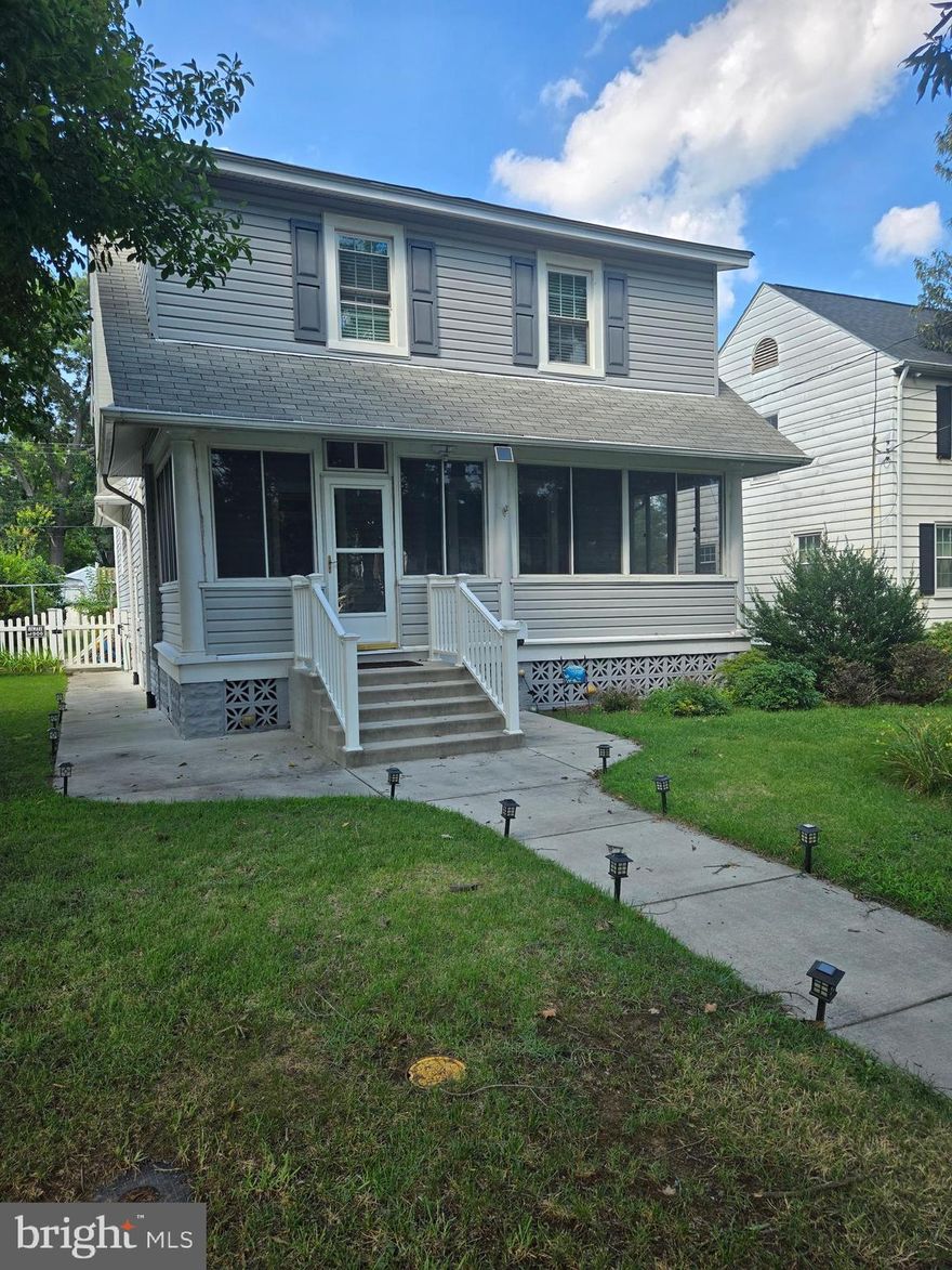 Discover this exceptional property that combines charm, comfort, and functionality in every detail. From the moment you step inside, you’ll appreciate the gleaming hardwood floors that extend across both the main and upper levels, setting a warm and timeless tone. The updated kitchen is a chef’s dream, offering granite countertops, abundant cabinetry, and a design that makes both cooking and entertaining a pleasure.

The formal dining room and inviting living space are enhanced with sophisticated crown molding, perfect for gatherings big or small. A cozy family room with a pellet stove adds an ideal spot for winter evenings. Beyond the main living areas, you’ll find multiple spaces that bring the outdoors in—a generous enclosed front porch, a screened-in back deck, and an expansive above-ground pool with additional decking for summer fun.

The primary suite feels like a private retreat, featuring a spacious bedroom with walk-in closet, a luxurious bathroom showcasing a Jacuzzi tub, ceramic-tiled oversized shower, and a layout that feels like your personal spa. The upstairs hall bath provides extra convenience with its own linen closet, tiled flooring, and a shower-tub combination.

Additional highlights include plentiful basement storage, an underground sprinkler system to keep your lawn landscaped year-round, and the benefit of private off-street parking with a rear parking pad. This home isn’t just move-in ready—it’s designed for living beautifully inside and out.