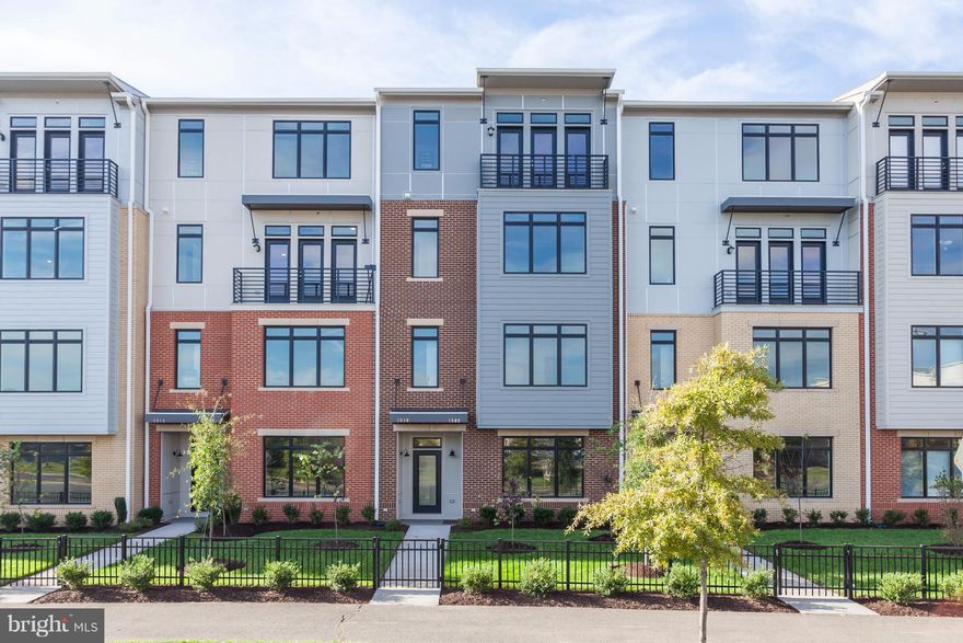 Van Metre 1 car garage, TH/Condo.   Kitchen with 42" upgraded cabinetry, granite countertops, island. ss appliances, and pantry. Large master suite boasts 2 walk-in closets, a 5 piece bath,  separate shower w/ seat, deep soaking tub, and double vanities. Bedroom 2 has a Juliet balcony.  Laundry on bedroom level.  Close to grocery, shopping, restaurants, entertainment in the Village at Leesburg.