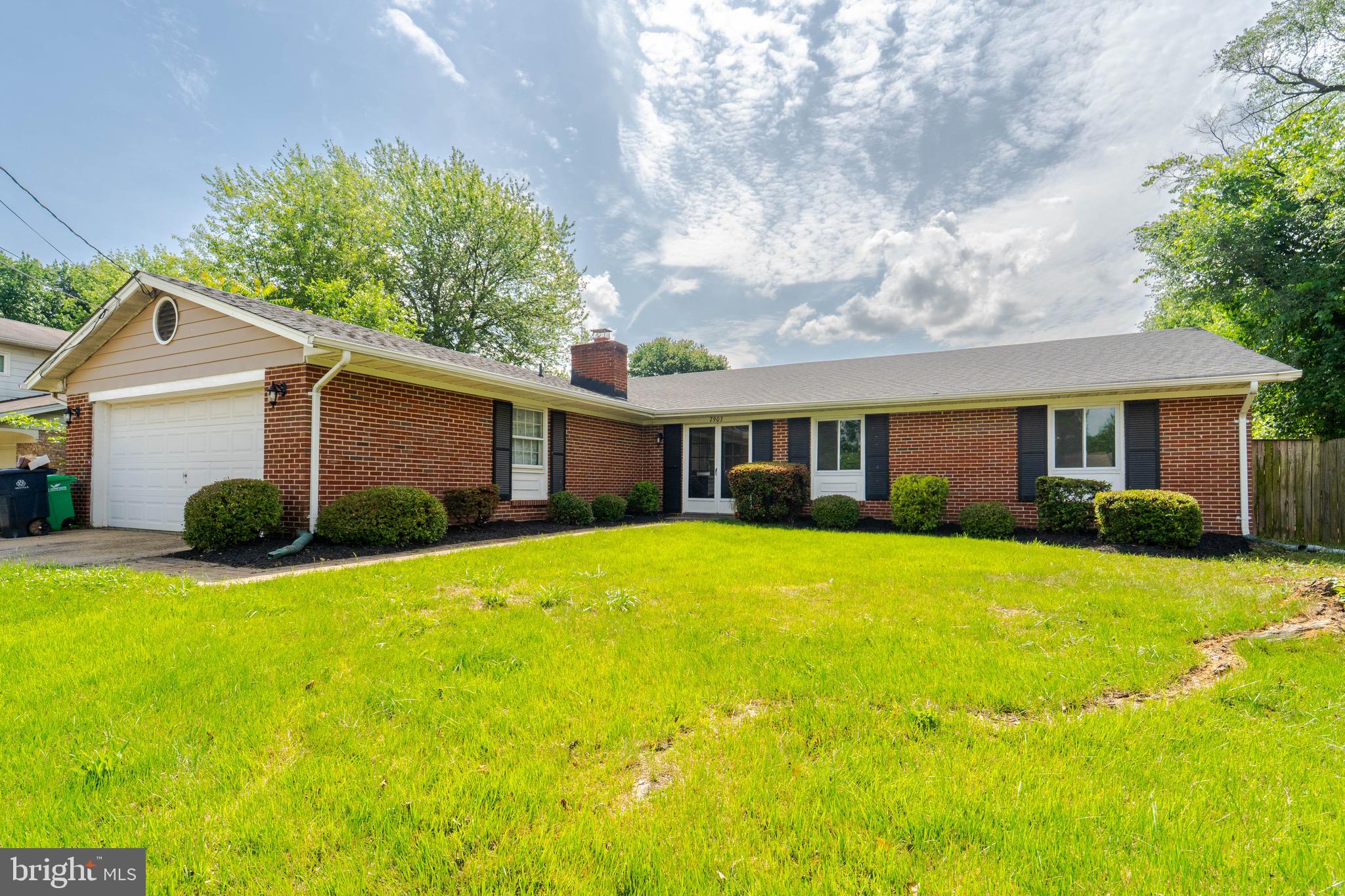 Updated 5 BD 3 BA Oxon Hill, MD home is ideal for commuters. Close to numerous amenities and access to major commuter routes, this home will not last! It features 3 BD on the main level and 2 BD and Jack and Jill BA in the basement, perfect for guests. The mid century entryway leads to the open foyer, to the left a family room or dining room with its cozy wood fireplace off of the kitchen. The kitchen Features updated features and SS appliances. To the right of the foyer is the spacious living room or combo living / dining room with its view into the large fenced yard. The main level bedrooms, including the Master, are all down the hallway. Off the kitchen are the stairs to the fully finished basement and a sun room. The basement has a large open area for gatherings including a wet bar. Lastly you will find the last two bedrooms and Full BA. All Baths feature tasteful updates and fixtures. Main level has HW floors. 1 Car attached garage with plenty of driveway space.