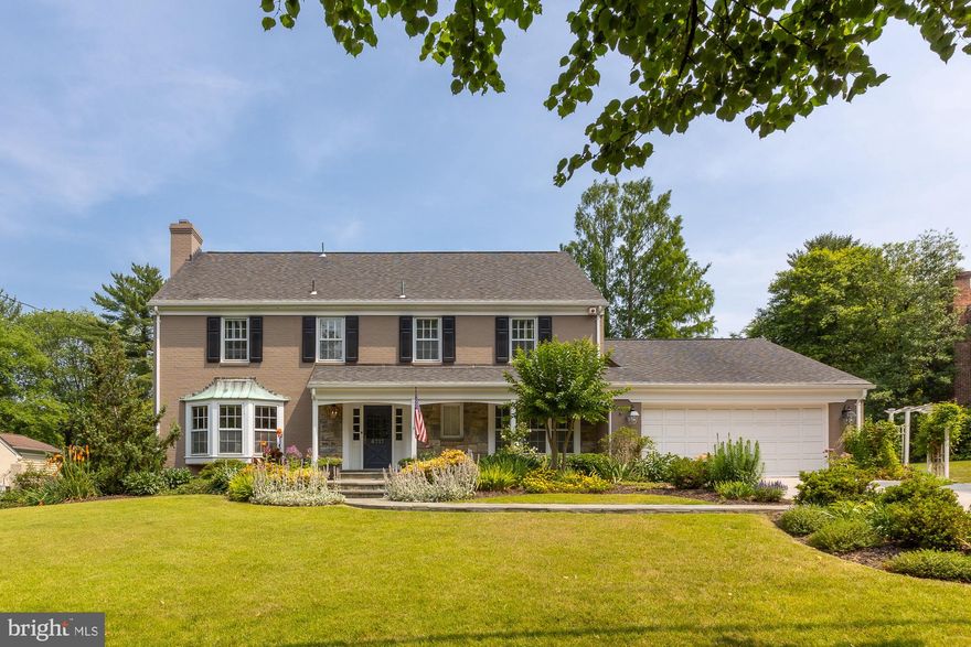 6717 Michaels Drive is a gorgeously renovated, six-bedroom home in Bethesda’s highly sought-after Whitman Cluster. The beautifully designed landscaping on this nearly half-acre lot features an array of trees, bushes and perennials. The slate walkway leading to the elegant stone porch creates a fantastic first impression upon arrival. The entry foyer welcomes guests into the home and gives glimpses into the formal dining room on one side and spacious living room on the other. Continue through to the heart of the home - the kitchen and eat-in area. The space is drenched with sunlight and serves as a joyous place to gather with family and friends. The chef-inspired kitchen features GE Monogram appliances and a six-burner gas-range with a pot-filler faucet. The dining area includes a large island with marble countertop and built-in wine refrigerator, as well as an eye-catching stone fireplace and built-ins. French doors open to the backyard patio, offering the perfect indoor/outdoor dining experience on those pleasant summer nights. A bright and airy family room off the kitchen, as well as a laundry room, mud-room, two half-baths and access to the garage and a garden-garage complete the main level. The owner’s suite on the second level features a sitting area, a wood-burning fireplace, dual owner’s closets, and a breathtaking en-suite bathroom with Carrara marble, dual vanity, stand-alone soaking tub and a large glass-shower. A guest-suite with a beautiful en-suite bathroom, two other bedrooms and a hallway bathroom complete the second level. The third level has two more bedrooms and a full bathroom that could also serve as a perfect office/play area. The basement is a large, finished recreational space, perfect for various uses. The backyard is fenced in, flat and private. This home is truly an oasis in such a special neighborhood. Burning Tree Elementary - Thomas W. Pyle Middle - Walt Whitman H.S. pyramid!