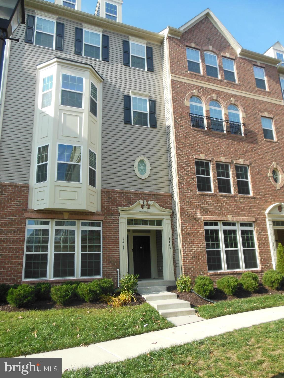 Great end-unit townhome conveniently located on Rt 97, with easy access to Fort Meade, NSA, USCG, and all major routes. Over 2500 sq ft of living space. Formal living room/dining room combination. Chef's kitchen with granite countertops, island, 42-inch cabinets, gas cooking, and table space.
Breakfast nook with French doors to deck. The kitchen adjoins a spacious family room with a fireplace and a 1-car garage. Primary suite with tray ceiling, soaking tub & separate shower, lots of closet space. 2 additional bedrooms with walk-in closets, full bath. Separate laundry room on bedroom level. One small dog is accepted, no cats please. Landlord firm on 680 or better credit score. No acceptations per Landlord.