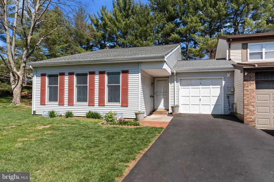 Welcome to this delightful end unit, multi-level townhouse with great flow and an open feel.  Entry foyer to the living/dining room with vaulted ceiling and hardwood floor, fully equipped kitchen, open stairway to Loft w/window & closet (could be 3rd BR), hall bathroom w/tub/shower, Ensuite main bedroom with full bath and 2nd Bedroom.  On the lower level you'll find a spacious family room, laundry room, and powder bathroom.  And then...a large unfinished basement with lots of potential for any need.  The attached garage with electric door opener has an exterior door to newly fenced and ultra-private play-yard.  Notable features; Newer roof (2019), Gutter helmet (2019), Natural gas heat and central air.  Storm/screen door (2019), plush carpeting (2017), Driveway topped (2017) and sealed (2020), Generac whole house generator, Replacement windows t/o.  Refrigerator, washer, dryer and freezer in basement included.  Council Rock North schools.  Desirable Newtown Twp just minutes from historic Newtown Borough and adjacent to Tyler State Park. "Newtown Crossing" HOA with swimming pool and playground.  Close to I-95, Route 1, PA/NJ Turnpikes for quick access to Philly or Jersey.  Quiet cul-de-sac location.  A wonderful opportunity for one lucky buyer!