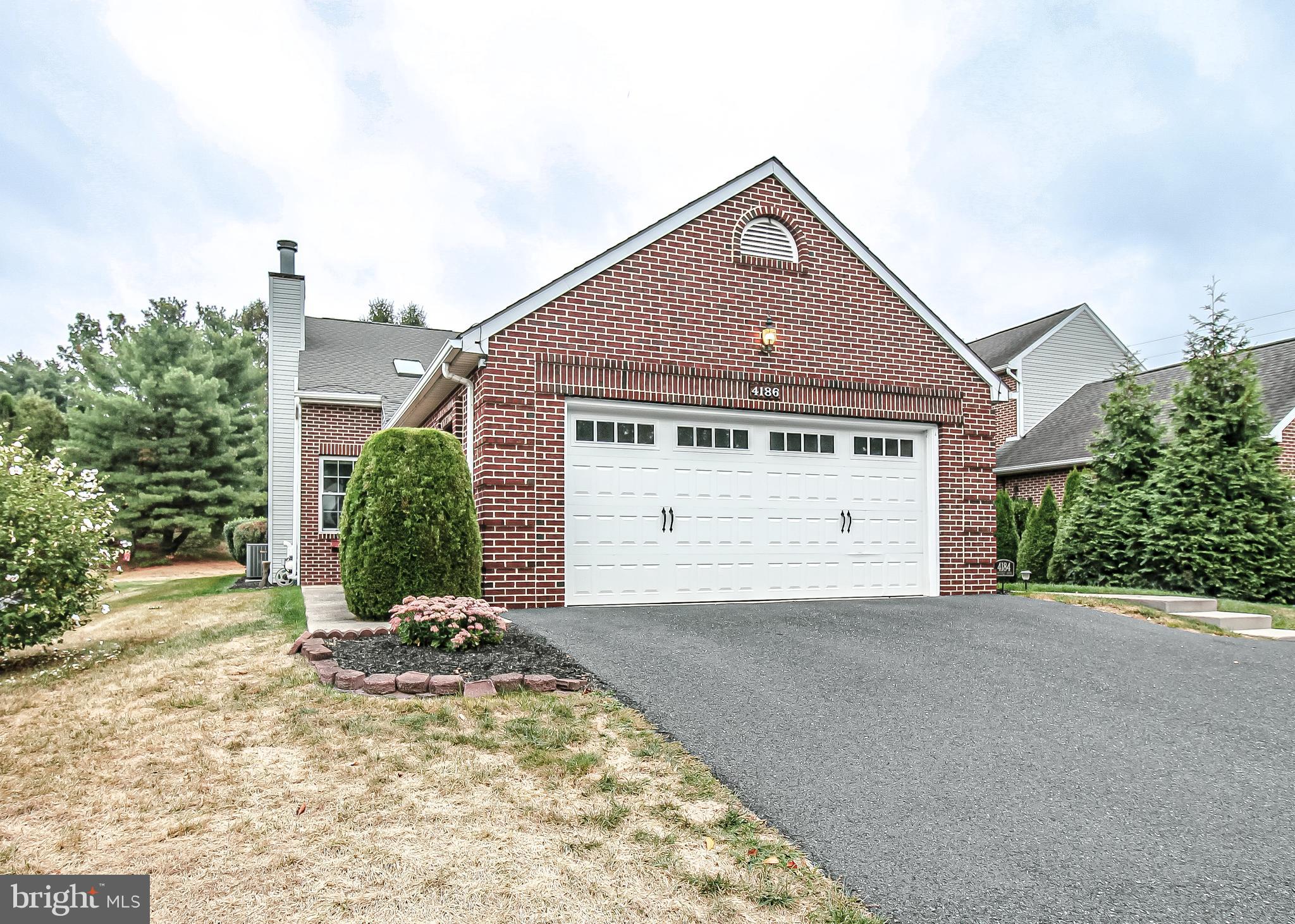 This beautiful end-unit townhouse located in Beaumont Square Community in Hampden Township, and CV School District offers a bright and inviting floor plan with 3 bedrooms, 2.5 baths, and a 2-car garage. The first-floor primary suite features a large walk-in closet and a luxury bath complete with a soaking tub—perfect for relaxing at the end of the day. Enjoy effortless entertaining or peaceful evenings on the quiet rear patio, enhanced by an oversized retractable awning for shade and comfort. The first-floor laundry adds convenience to your daily routine. The partially finished/framed 756sqft basement provides endless possibilities for expansion or storage, and includes a walk-in cedar storage room, ideal for preserving seasonal clothing, keepsakes, or wine. This home combines comfort, functionality, and style in a prime location just 1/4 mile from Creekview Park. Don’t miss your chance to make it yours.