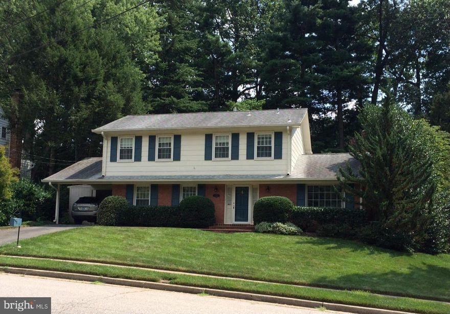 PRICE ADJUSTMENT on this Sparkling clean, spacious colonial!  Lots of fresh paint; new carpeting in family room and rec room; refinished hardwoods on main and upper floor, and new kitchen vinyl tile.  Lovingly cared for house - be only the second owners! Gorgeous slate patio and 'secret garden' setting in fenced yard. Woodson HS district and no HOA!  Home Warranty for Buyer in place. See it!