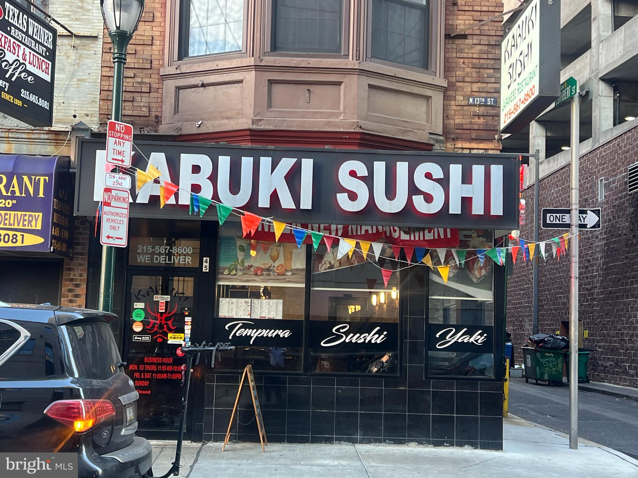Restaurant Business for Sale $100,000 with lease assignment. Kabuki Sushi Restaurant offers an exceptional opportunity to own a well-established seafood restaurant in the heart of the center city, convention center, Reading terminal market, hotels, and city hall offices district. Benefit from the high foot traffic and seasonal tourism associated with a Center City historical site location.
Lease Assignment: Acquire the existing lease, providing a solid foundation for your business. The landlord is open to discussing a new lease agreement, providing flexibility for your business plans. Investment Opportunity: NNN Lease: The current lease amount is $5,000. Qualified Buyers: All potential buyers must submit proof of funds (POF), have excellent credit, and demonstrate relevant experience in the restaurant industry. Don't miss out on this exciting opportunity to own a successful seafood restaurant in a prime Center City location. Contact us today to schedule a viewing and learn more about this investment.