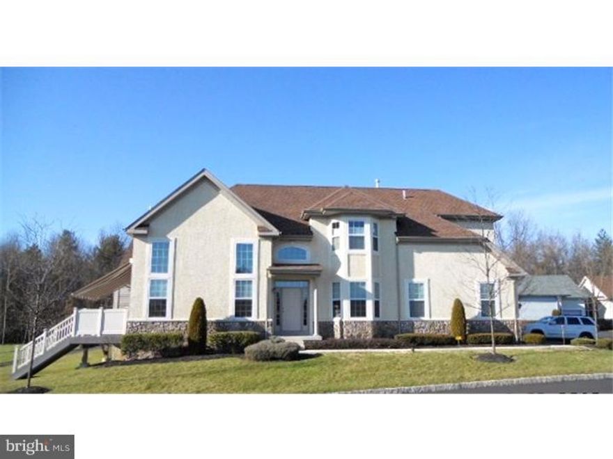 Beautiful 5 year single home in the Villas at Lamplighter, (an over 55 community). Ready to move in. This home has been upgraded with a second floor loft, bedroom & bath. Contemporary styled home with dramatic two story entry foyer, which enters to the bright open LR w/deck, Formal DR w/blt-in, and dream come true gourmet kitchen, with an abundance of cabinets, upgraded stinless appliances, granite counters, HW floor and eating area surrounded by windows. The Master BRM. has a coffered ceiling, many closets, sitting rm.,& upgraded BTH. BRM #2 is currently used as an office. Add. BTH, and laundry rm. on the main level. There are many upgrades in this home, which include, upgraded security system, upgraded appliances, 2 zone heating system, cathedral ceilings, sky lights, ceiling fans, electric awning, window treatments, tinted windows, blt-in closets, interior sprinkler system, & water pressure back-up sump pump, good parking across driveway. McKee group building more homes, and clubhouse.