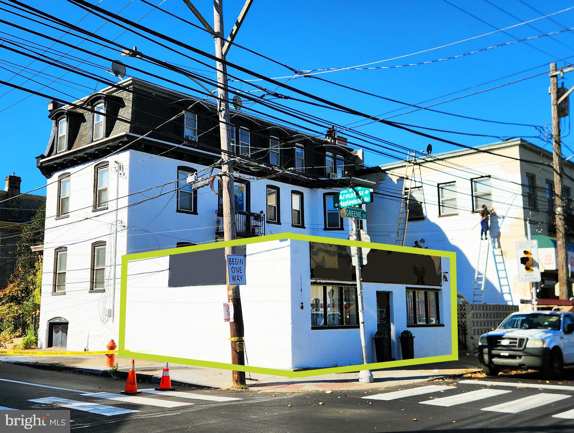 Welcome to Germantown! This 650 square foot retail space is located on a high-traffic corner in the heart of the beautiful Germantown section of Philadelphia, across the street from the recently restored Maplewood Mall! This space is open to a variety of uses and has a prominent street corner presence in a vibrant community. This is the first time in in 17 years that this space has been available! Be the one to bring this space into the next generation!
