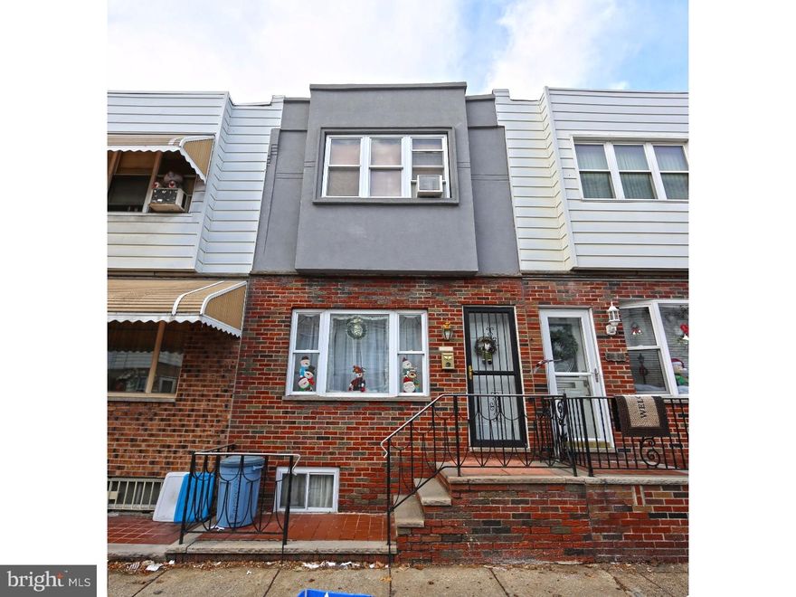 A beautiful So Philly property. Enter into to the property and you will notice the hardwood floors in the living room area and the dining area. The ample sized living room can easily handle you furniture. You will also notice a separate dining area which has plenty of space for your dining room set. Continue on to your eat in kitchen with tile flooring, lovely wood cabinets, beautiful granite counter tops and your stainless steel appliances. This property also has a finished basement with tile flooring, powder room and a separate area for the utilities. This can easily be used as an additional bedroom if needed. Upstairs you will be pleased with the master bedroom with hardwood floors, ceiling fan, and closet space. There is also a hall closet for plenty of storage. The rear bedroom also boasts hardwood floors and has a ceiling fan. The middle bedroom also has hardwood flooring, ceiling fan and a closet. Your bathroom consists of a 3 piece bath with gorgeous tile flooring. This property has newer windows, a new hot water tank and also has central air for your cooling needs. Come and take a look ! You will not be disappointed. (Pictures to follow)