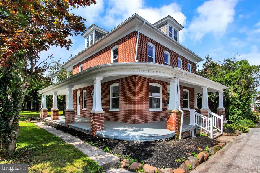 Welcome to this beautifully remodeled brick home, perfectly situated in the heart of East Berlin. From the moment you arrive, the large wrap-around porch invites you to sit back and enjoy the charm of small town living. Inside, you’ll find a thoughtfully updated interior that blends classic character with modern convenience. The main level features a bright and functional layout, including a first-floor laundry and a stylish kitchen perfect for entertaining. Upstairs, three spacious bedrooms and two and a half updated bathrooms offer plenty of room to relax and unwind. Step outside to a huge detached garage/outbuilding, providing endless possibilities whether you need extra storage, a workshop, or space for hobbies.
Don’t miss this rare opportunity to own a move-in ready home with timeless appeal and all the modern upgrades you’ve been looking for!