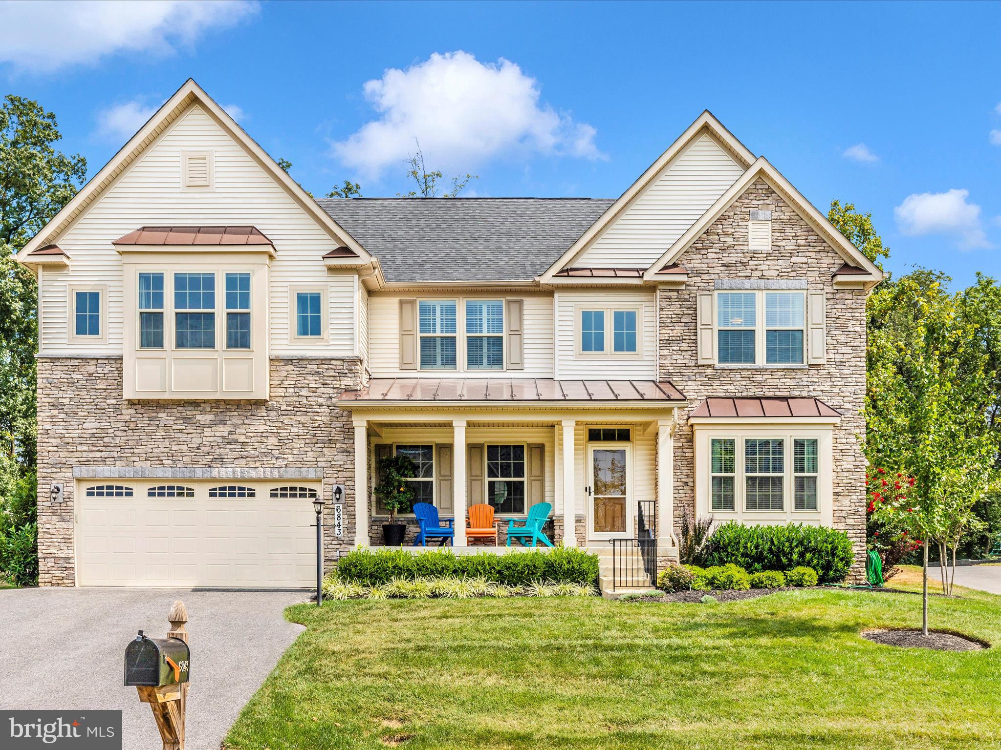 Immaculate home boasting 5000 sq ft. and next to Woodridge park. First and second floor master bedrooms, amazing gourmet kitchen, huge family room with gas fireplace off of kitchen, fully finished basement with double wide doors to rear yard, 4 pools and 2 beaches, Resort Living!
