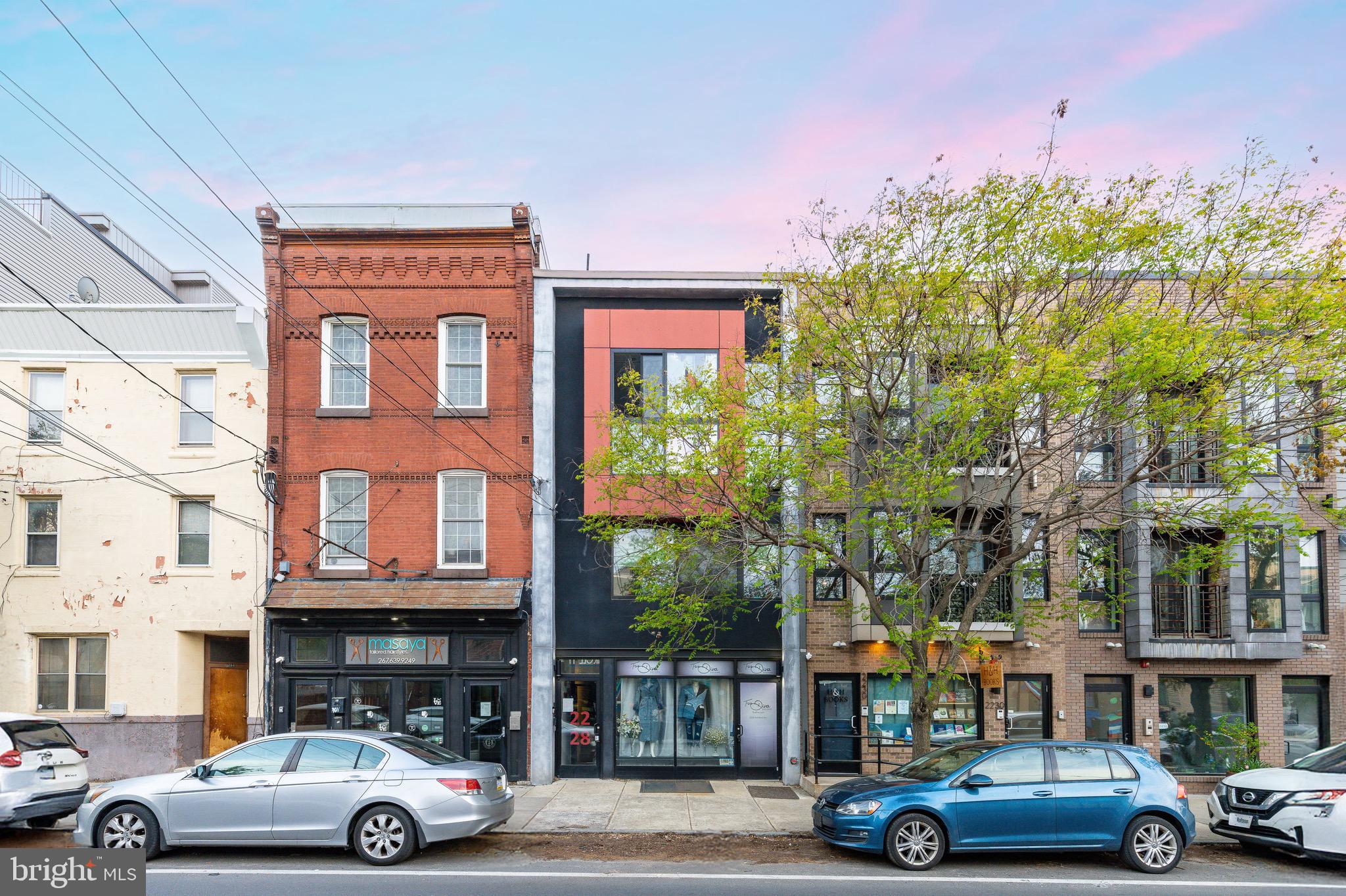 Don’t miss this rare opportunity to own a fully occupied, income-producing mixed-use triplex in the heart of Fishtown—one of Philadelphia’s most dynamic and desirable neighborhoods. This versatile property features two updated residential units and a prime ground-floor commercial space, offering a diverse and stable revenue stream from day one.
The two residential units are thoughtfully designed with modern finishes, hardwood floors, and plenty of natural light—making them ideal rentals for tenants who want to be steps from Fishtown’s thriving scene of restaurants, coffee shops, and boutiques. The commercial storefront offers high visibility, strong foot traffic, and flexible usability for a variety of businesses, from retail to office or studio space. With large display windows and a welcoming entrance, it’s an ideal setup for any entrepreneur looking to tap into the energy of the neighborhood.
This property is not only turn-key, but it's also a strategic long-term hold. Fishtown’s continued growth and popularity among young professionals, creatives, and families make this an excellent opportunity for investors looking to add a high-performing asset to their portfolio. The property's close proximity to public transportation and major roadways adds even more appeal for tenants and customers alike.
All three units are currently leased, providing immediate cash flow. Whether you're expanding your investment portfolio or looking for a prime location for your business, this mixed-use property offers the perfect balance of functionality, visibility, and future potential. Showings are by appointment only—please do not enter the commercial space unless you’re a patron of the business. Contact the listing agent for lease terms and rent roll details.