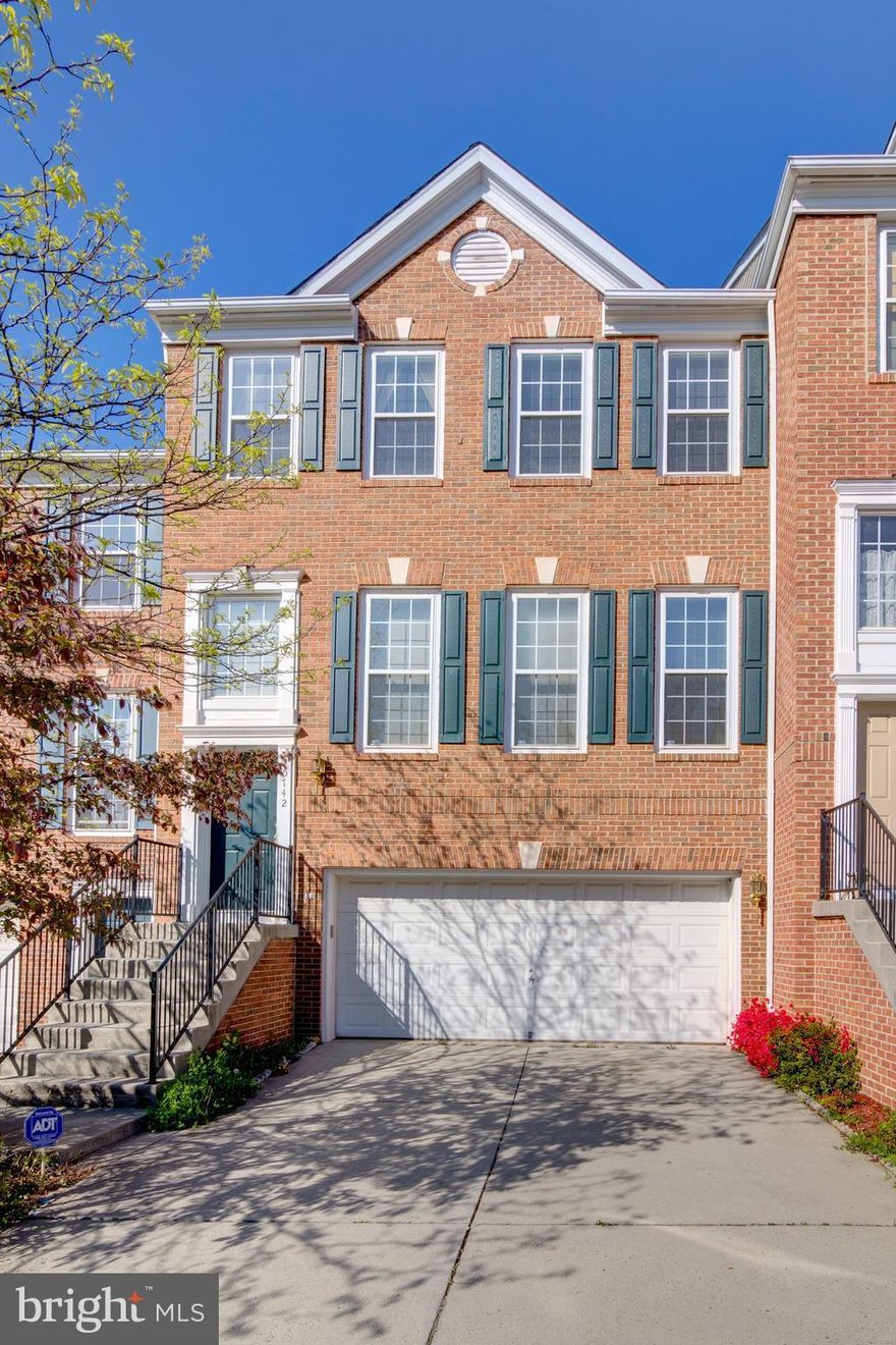 Move-in ready!  New Paint, New Carpets!  Newer SS Appliances!  Large luxury TH - 3 bedrooms and 3.5 baths, over 2600 sq ft! Bump-outs on every level. Huge Master BR w/ XL WIC. Master bath has separate jacuzzi tub with his/her sinks. Bright and open floor plan. Oversized two car garage with separate area for storage. Located less than 2 miles from Dulles Town Center. Shows well!