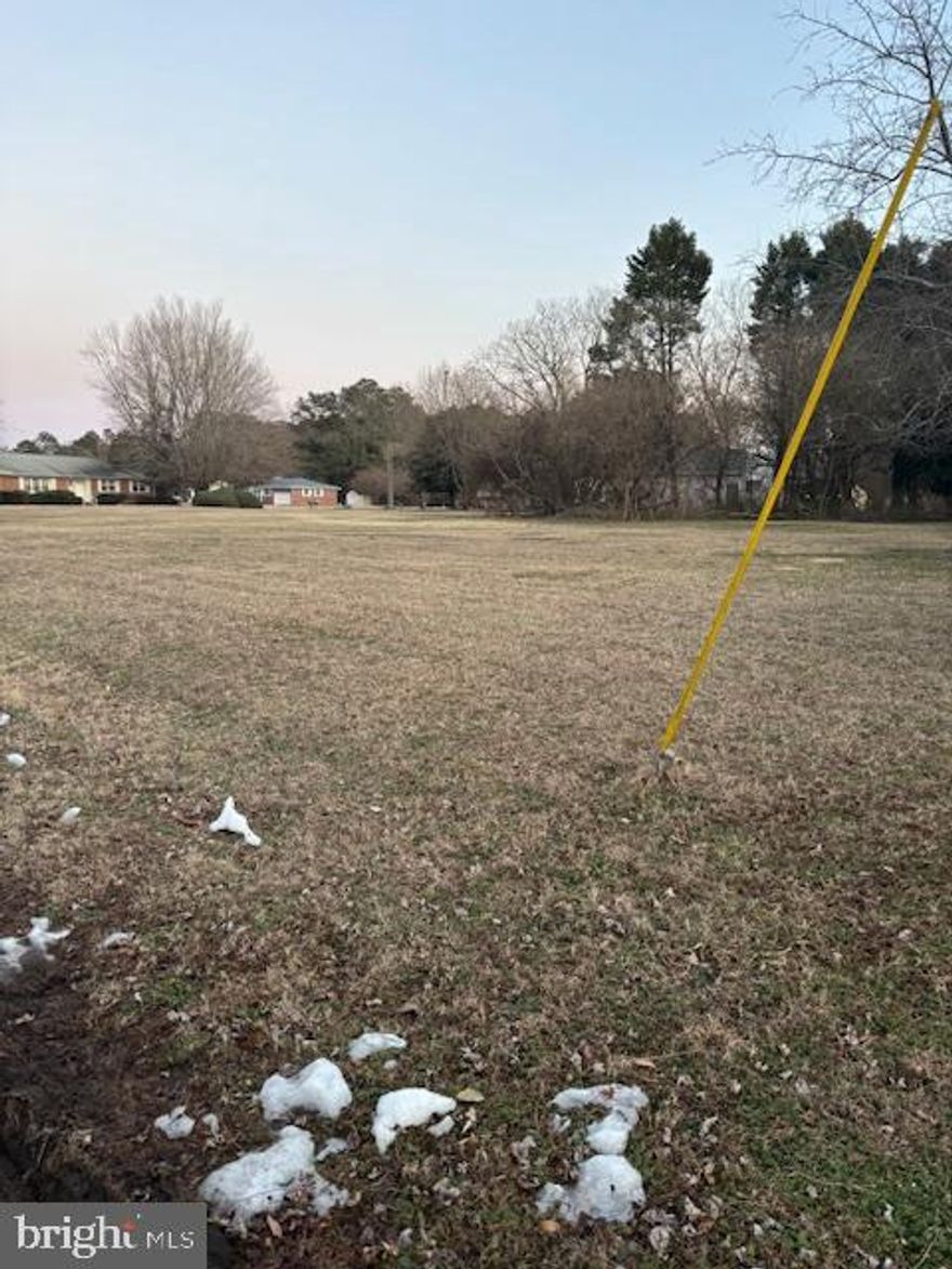 Are you looking for a place to build your home, look no further. Just over a half of acre of cleared land, waiting for your plans. Mature neighborhood, with this lot open for sale. No city taxes, close to Route 50 and the bypass. Will need to do a land evaluation (perc test),  but the County has proposed the Wicomico County Septic Elimination & Salisbury Sewer Extension Project. More information to come in 2026.