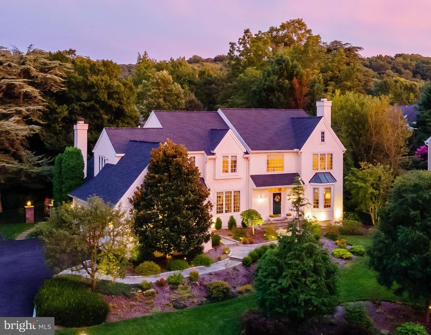 Welcome to 824 Turnbridge Road, a stunning home set on a gorgeously landscaped lot at the end of a quiet cul-de-sac in the highly sought after neighborhood of Treyburn. This is magnificent property, both inside and out. The home's pristine interior is complemented by the yard's extraordinary plantings, walkways and inground pool. A wonderful property located within the Tredyffrin-Easttown School District. The two story entrance hall with a turned staircase opens to the formal living room with a gas fireplace and a marble surround. The formal dining room with crown molding and chair rail is the ideal setting for family gatherings and holiday celebrations. A perfectly situated home office/den offers glass paneled French doors, built in cabinets and bookshelves. The heart of the home is the gourmet kitchen which features granite countertops, a granite topped island, raised panel cabinetry, stainless steel appliances, a walk-in pantry and a butler's pantry leading to the dining room. A spacious dining area offers sliding glass doors to the rear patio and yard. The kitchen opens to the fabulous family room which features a cathedral ceiling, a gas fireplace with marble surround and a wall of windows offering views of the rear grounds. A nicely updated powder room with a granite vanity and glass tile backsplash is tucked away in the center of the first floor. The spacious mudroom/laundry room offers great cabinet and closet space plus access to the front walkway and the immaculate three car garage, which comes complete with custom storage and shelving. A classic turned staircase leads to the second floor of this terrific home. The sumptuous owner's suite offers a spacious sitting area, a huge walk-in closet and a beautifully upgraded bathroom with tile flooring, separate granite vanities, a spacious shower with built-in bench and frameless glass door plus a fabulous freestanding tub. A large storage room is located just off the owner's bathroom. Three generously sized bedrooms are serviced by two nicely appointed bathrooms, one ensuite and one in the hallway. The fantastic finished basement is a bright, flexible space that can serve as a second family room, a game room, a workout area, etc.  A full bathroom and a very large unfinished storage room complete the picture for this level of the home. The exterior of this home is breathtaking. Mature plantings and shade trees, winding walkways, a fabulous patio area and a gorgeous in-ground pool create a true oasis in your own backyard. This is the ideal setting for outdoor relaxation and play, entertaining, grilling and dining. Gleaming hardwood floors, high ceilings, recessed lighting, updated windows, ceiling fans, chair and crown molding, and much more all come together to make 824 Turnbridge Road a very special place to call home. Treyburn is one of the  most desirable communities on the Main Line and has its own 2+ mile walking/jogging path, reserved for residents only. The neighborhood itself sits on what was once tree nursery, as evidenced by the natural beauty of its many majestic trees. This is a very rare opportunity to own a spectacular home on a prime lot in a coveted location. Close to Valley Forge and Wilson Parks, The King of Prussia Town Center, Wegmans and Trader Joes, Lifetime Fitness and the shops, trains and restaurants of the Main Line. This is the one. Welcome home.