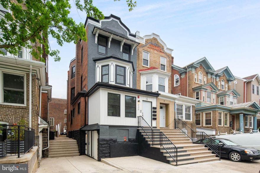 Welcome to 230 S 46th Street - An amazing investment opportunity in Spruce Hill. Step into luxury living with this newly developed FIVE unit building consisting of 1-  2bd/1ba, 1 - 3bd/2ba, 2 - studios, 1 - 2bd/2ba, and 1 OFF STREET PARKING SPOT. This building has been gutted to the studs with BRAND NEW plumbing electric, sprinkler system, and HVAC. Crafted with precision, designed for comfort, each unit offers a blend of modern elegance and timeless charm. Private rear shared outdoor space perfect for entertaining or relaxing.  

7.38 Cap Rate!!!

Units Features - Spacious floor plans bathed in natural light, Gourmet kitchens equipped with state-of-the-art Samsung appliances and sleek countertops, and luxurious bathrooms boasting spa-like amenities with exquisite finishes

Current rent roll 
2bd/2ba $1993
3bd/2ba $2500
Studio $1310
Studio $1310
2bd/1ba Projected $1800
$108,156 Annual Rent

7.38 CAP!!
$97,382 NOI
 
Low operating expenses - Approved Tax abatement with brand new mechanical systems.
