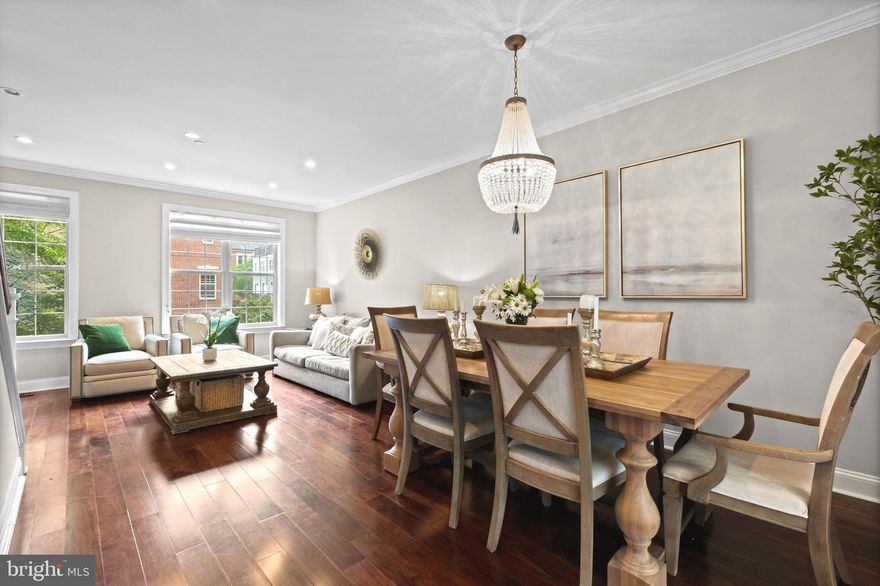 Showings Start at the Open House Saturday, 12-2pm. Introducing a magnificent Naval Square townhome that encapsulates luxury living in the heart of Philadelphia. This exquisite full 4-story townhome boasts 3 bedrooms, 3.5 baths, and a versatile den, along with the convenience of a 1-car garage. Situated at the front of the community, down a beautifully landscaped pathway, you will find 507 Governors Court. This highly desired, 16-foot-wide Nelson model features a private entryway and a fabulous rooftop deck with picturesque skyline views! Enter the first level and be welcomed into a lovely den with upgraded hardwood flooring. This space is often used as a children’s playroom, exercise room, or traditional office, as shown here. You’ll love having an actual laundry room with a new washer/dryer and built-in cabinetry. There are two convenient coat closets just before entering the garage. The second level is the heart of the home, featuring an open-concept living/dining space and beautiful hardwood floors. The spectacular kitchen, with island, features stainless steel appliances, painted shaker-style cabinets, granite counters, and a tumbled marble backsplash. A sliding door in the kitchen opens to a serene deck, perfect for relaxing and enjoying your morning coffee. A discreet powder room is also located on this level. Next, head upstairs to the elegant owner’s suite, featuring dual closets with custom built-ins. The primary bath is luxurious, with dual sinks, a custom linen closet, and a large marble shower. An additional sunlit bedroom with its very own private en-suite bath completes the third floor. The spacious fourth level offers a third bedroom with its own private rooftop terrace with perfect skyline views! To top it off, there is also a full en-suite bath on this level. Never worry about parking or storage again, thanks to your convenient attached garage outfitted with an abundance of built-in shelving. Enjoy the ease of a heated outdoor pool and a state-of-the-art fitness center just minutes from your home, with concierge services nearby. The dramatic community room in the Biddle Hall rotunda is perfect for hosting private parties. Take advantage of the outdoor amenities in the 20-acre, park-like setting, including picnic areas, well-kept gardens, and mature landscaping. With a gated entry and on-site visitor parking, convenience and security are paramount. The property is also located in very close proximity to the South Street Bridge, UPenn (0.7 mi), CHOP, HUP, Drexel, Rittenhouse (0.9 mi), and Fitler Square. Fantastic restaurants and cafes, such as Rival Bros. Coffee, Friday Saturday Sunday (James Beard Winner), Illata BYOB, Pub & Kitchen, Southgate, Sabrina’s, and Loco Pez, are just steps outside the gates. The new Heirloom Market by Giant and South Square Market are only a block away. Directly out the back gate, you’ll find easy access to Schuylkill River Park, including the award-winning trail and boardwalk, Markward Playground, tennis courts, and a dog park! Naval Square is a pet-friendly community, allowing up to two pets with no weight restrictions. Don’t miss this rare opportunity to own a full 4-story townhome in one of Philadelphia’s most sought-after neighborhoods!