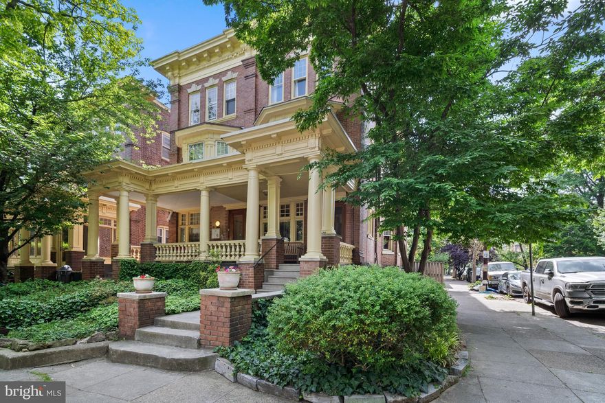 **open house 6/9 cancelled** Set amidst the serene, tree-lined streets of Philadelphia’s coveted Cedar Park neighborhood, 520 S 46th St presents an opportunity to own a stunning historic home with beautiful moldings, tall ceilings and large windows. Nestled on a tranquil block within the prestigious Penn Alexander school catchment.  Upon arrival, the home’s historic facade, tall ceilings, large windows that allow sunlight to stream in, and stunning woodwork are a nod to the home's 1923 provenance. This home encompasses three stories, with 5/6 bedrooms, and 4 bathrooms, epitomizing elegance, character and charm. Stepping through the sunlit covered porch and vestibule entry, you're welcomed into a spacious living area adorned with refined details, including a brick fireplace and ornate wainscoting. The home's historic character is further accentuated by stained glass windows, ornate crown molding, refinished hardwood floors with inlay and original millwork framing the bay windows and the staircase. The original pocket door with stained glass separates the living room and the large dining room with a stunning coffered ceiling and detailed wainscoting, a wonderful segway to the updated eat-in kitchen.  The kitchen includes stainless steel appliances, gas cooking, side by side refrigerator, granite countertops and a double sink overlooking the deck and yard.  Beyond, a private and welcoming deck and garden awaits, offering the opportunity for indoor/outdoor entertainment and dining.  Ascending the stunning staircase, a generously sized guest bedroom is currently being utilized as a den. With hardwood floors, built in shelving, crown molding, and a charming decorative fireplace it is the perfect spot for cozy movie nights or would make a stunning bedroom. The remainder of the second floor is being utilized as a primary suite,  featuring a spacious bedroom, adjoining office/dressing room and a sleeping porch- perfect for exercise, a sunlit sitting room or closet! The bathroom on this floor features an updated marble stall shower with charming vintage tile surround and soaking tub.  On the third level, three additional bedrooms await. Each is generously sized and offers ample closet space.  A hall bath is shared and features a claw foot tub with white subway tiles with black accents for a classic black and white aesthetic. A full size laundry room with sink completes this level.  The walk out daylight lower level is partially finished and features a brick faced fireplace, tons of storage and a powder room!  Outside, the vibrant Cedar Park neighborhood beckons, with its eclectic mix of shops, restaurants, and community parks. Conveniently located near major transportation hubs, renowned educational institutions and medical centers such as HUP, CHOP, Penn, Drexel, University of the Sciences, and Clark Park with its fabulous Farmers' Market and events.  This historic home offers a rare opportunity to experience timeless elegance with all updated systems such as new roof (2023), new high-velocity HVAC (2022), and electric panel rewired (2023) in a thriving urban setting. This area qualifies for both Penn and Drexel’s Home Ownership program grants for employees (confirm details directly with individual programs to see if you qualify).