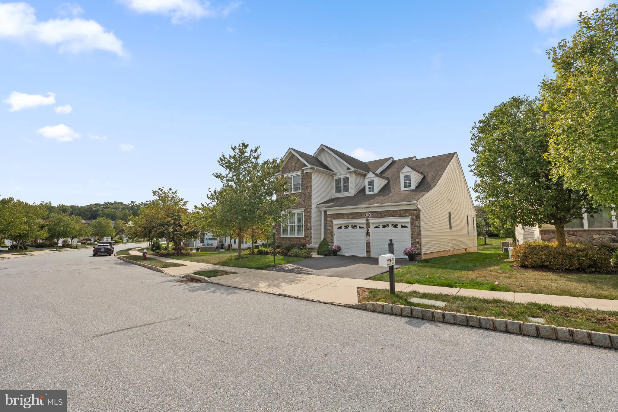 This stunning three-bedroom, three-bathroom home in the coveted 55+ Active Adult Community Regency At Providence perfectly blends modern elegance with comfortable living. Step inside to discover a designer kitchen that would make any home chef smile, featuring a SubZero fridge and top of the line BlueStar Range manufactured in the Great State of Pennsylvania and thoughtful details that transform cooking from chore to pleasure.
Throughout the home, you'll find beautiful gleaming hardwood floors complemented by chic carpeting in select areas, creating the perfect balance of sophistication and warmth. The well-appointed spaces flow seamlessly from room to room, while plantation shutters add both privacy and timeless charm to the windows. What makes this property particularly appealing is that it's completely move-in ready – no need to roll up your sleeves for renovations when you could be rolling out the welcome mat instead. Every detail has been carefully considered to create a home that's both functional and beautiful.
Spend your down time relaxing in the World Class clubhouse or outside playing pickleball, exercising in the outdoor or indoor pool or join friends for cocktails and dinner via one of the many community events. The HOA even shovels up to the front door! Enjoy the vibrant community and all that wonderful Phoenixville has to offer!