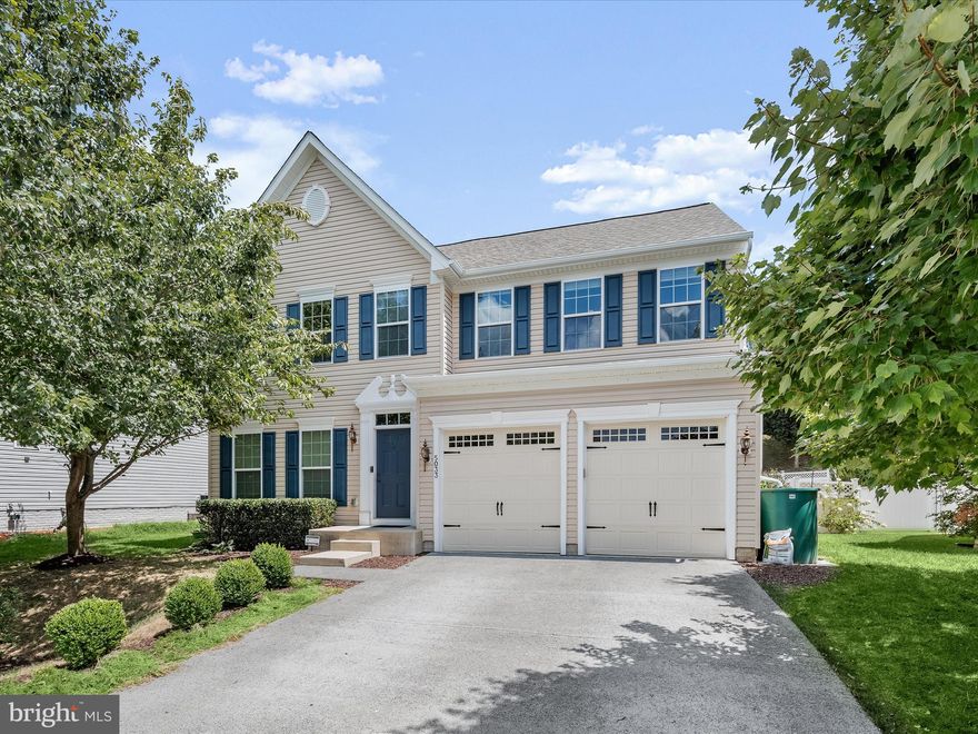 PRICE REPOSITIONED ! Welcome to the rare & highly coveted Chantilly Place floor plan model, by Ryan Homes, in the prestigious community of Locust Chapel, Ellicott City, MD. This exquisite home is a unique find, featuring an additional 3rd level that includes a sixth bedroom, perfect for an au pair or in-law suite, complete w/a full bath and a versatile den/media room. As Howard County’s first Green LEED-certified community, Locust Chapel offers environmentally conscious living w/out compromising on luxury.
Situated at the end of a peaceful cul-de-sac, this home provides the ultimate in child safety & tranquility, free from thru street traffic. The neighborhood is exceptionally friendly & welcoming, making it the perfect setting for family life.
Main Level:
Step inside to a bright and cheerful main level adorned with brilliant hardwood flooring. A French door entry leads to a convenient work-at-home office with brand new hardwood floors. The spacious living room, also featuring new hardwood flooring, flows seamlessly into the expansive open floor plan that connects the gourmet kitchen to the living and Sun/Florida rooms. 
The Gourmet Chef’s Kitchen is a culinary dream, boasting recessed lighting, Maple cabinets, granite countertops, and stainless steel appliances including a five-burner oven-range, built-in microwave, refrigerator with ice-maker, double sink, center island, and expanded countertops for additional seating. in the island and in between the kitchen and Sun/Florida Room. The Sun/Florida room offers easy access to the stunning new stone and flagstone steps, leading to a colossal stone paver patio – perfect for family gatherings and guest entertainment. The large, flat, rear yard is enclosed by a privacy vinyl fence, ideal for children's sports practice. Two rain barrels provide natural water collection for outdoor gardening.
Additional main level amenities include a separate laundry room with utility sink and built-in shelving, a large double door pantry, and a powder room bath.
Second Level:
Ascend to the second level where brand new LVP flooring spans the entire floor hallway. Here, you’ll find five bedrooms, offering flexibility for use as additional offices, game rooms, or a nursery. The lavish owner’s suite features a walk-in closet with built-ins, brand new carpet, and an attached spa-like bathroom with a soaking tub, ceramic tile flooring, dual granite-topped sinks, and a spacious stall shower with accent tile walls and a sitting bench.  A second generous bedroom that could easily serve as another primary bedroom, three additional bedrooms (four with new carpet and one with new LVP flooring), and a full hallway bathroom complete this level.
Third Level:
Continue to the third level to discover the perfect space for an au pair or in-law suite, or to host overnight guests, providing privacy and comfort. Here you will find the 6th bedroom, full bath and den/media area.
Lower Level:
The finished lower level offers unmatched versatility with a recreation room that can be transformed into a family home theatre, featuring an ingress/egress window and recessed lighting. A separate playroom with new LVP flooring and recessed lights ensures the children are entertained while the adults enjoy the recreation room. This level also accommodates a designated workout area/media area, a full bath for convenience when the movie runs long, and an ideal space for multigenerational living, and a large storage area for all your decorations, supplies, and storage totes.
Brand New Roof, All Freshly painted, new carpet, Alarm system, and ready for move-in, this home also features a jumbo-sized two-car garage and additional driveway parking spots. Conveniently located minutes from BWI, I-95, I-295, & numerous shopping & dining options, this property offers both luxury and convenience.
Rare opportunity to own a piece of paradise in Locust Chapel, Ellicott City’s premier family-friendly neighborhood.