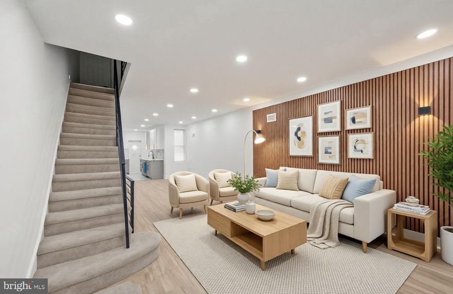 Welcome to this beautifully updated home, completely renovated from top to bottom and located on a quiet, desirable street in West Oak Lane. This move-in-ready property features a brand-new HVAC system, a modern chef’s kitchen with stylish finishes, three fully renovated bathrooms, and all new flooring throughout.

The spacious basement offers endless possibilities and includes a large full bathroom with laundry hookups, making it ideal for additional living space, a guest suite, or a home office.

With its prime location close to shopping plazas, dining, and public transportation, along with modern upgrades and a thoughtful layout, this home is truly move-in ready and waiting for its next owner. Don’t miss out on this great opportunity schedule your showing today!