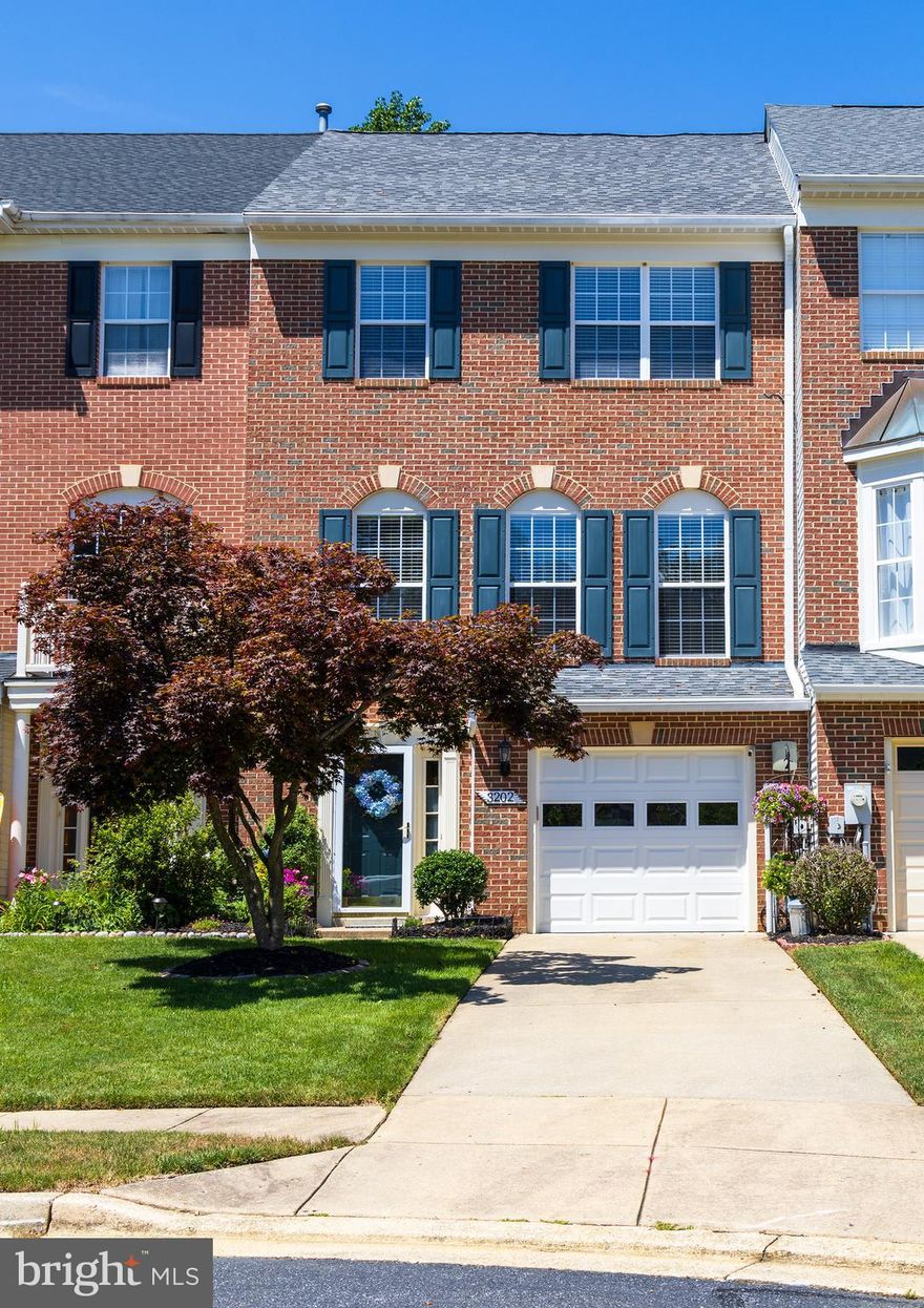 This beautifully maintained three-story townhouse is located in the Waterford Community which is conveniently located to Annapolis and a short commute to Baltimore and Washington, DC. The first floor has a one car garage, family room with ceramic tile flooring and a ceiling fan, half bath, laundry and a slider to the outdoor brick patio. Jotul gas burning stove in family room conveys with the property. Attached swing on back patio conveys with the property. The second/main living floor boast a large open floor plan, dining area and living room which both have Coretec luxury vinyl flooring. The living room has a ceiling fan. The kitchen has beautiful ceramic tile flooring, stainless steel appliances, the dining area and kitchen lead to a quaint open deck that includes privacy panels on both sides. Unattached small butchers block island does not convey with the property. The third floor features a large owner's bedroom with a vaulted ceiling and an on-suite bathroom that has a separate shower and jetted tub. The bedroom has a large walk-in closet. A full bathroom is adjacent to the other two bedrooms on the third floor. All bedrooms have a ceiling fan. House includes a New Guardian Alarm System that can convey with the property, service connection will need to be transferred and paid for by new owner (cost is $51 month). This water privileged community amenities include a fishing pier on Beards Creek, kayak storage, open fields and a tot lot playground. Feel the warmth as soon as you enter this amazing home and make it your own!
