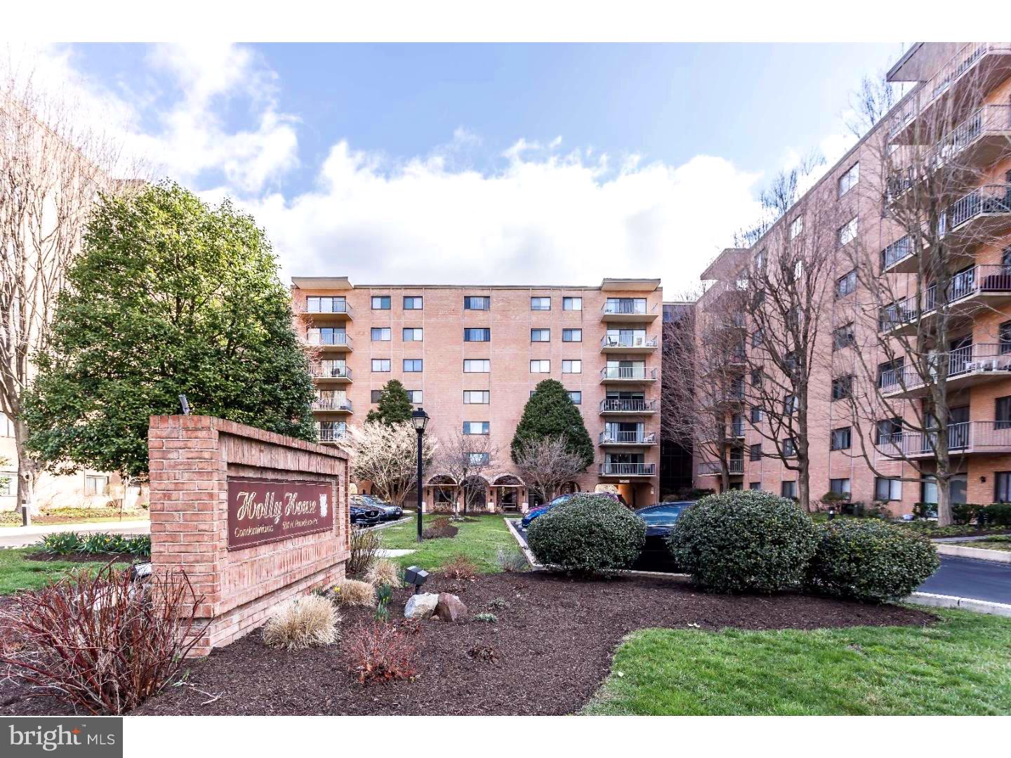 Updated Condo in Holly House is close to downtown Media (recently selected as the 6th best place to retire in the USA), shops, restaurants, and public transportation . This updated unit is warm and welcoming with an open-floor plan. With a light & airy feel throughout the open living room & kitchen. The updated kitchen has new cabinets, granite countertops, new stainless steel microwave, with dishwasher, garbage disposal, and refrigerator. Enjoy your beverage of choice on the balcony. Master Bedroom and second large Bedroom offers plenty of closet space. This wonderful complex offers a large, cozy main lobby, with books and delightful conversation. Amenities also include a secure lobby, outdoor swimming pool, postal service, Additional storage, trash chute just down the hall, reserved parking spot #11, private rooms available for parties.