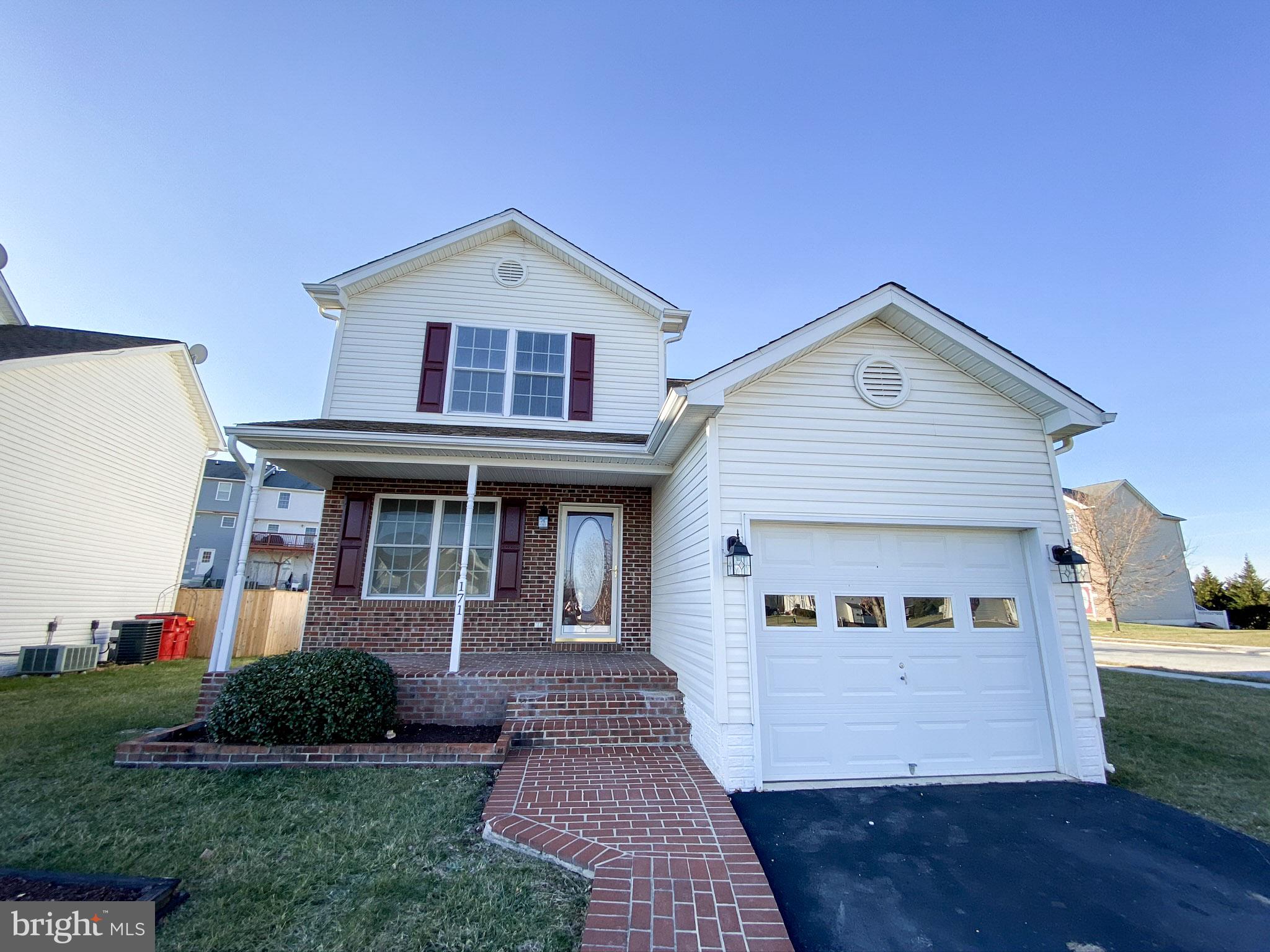 Absolutely Gorgeous 3 Bedroom 2.5 Bath Colonial in the highly sought after neighborhood of Briar Run Estates. Almost 1400 square feet of beautifully retouched living space. Your going to love the tasteful and stylish color choices from the freshly painted interior to the new vinyl plank and carpet flooring. Upgraded kitchen features granite countertops and stainless steel appliances. Relax and enjoy your gas fireplace and when it warms up a bit step outside and take advantage of your covered front porch, rear deck, rear patio, and fenced in rear yard. This home sits on a great corner lot with charming curb appeal. The best part may be the location just minutes to shopping, restaurants, medical facilities, Route 9 and Route 340. Schedule your showing today. This move in ready home will not last long!