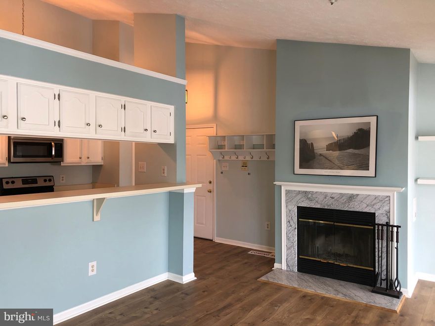 2 BR/2BA Condo in Deep Creek Commons! Must see this Turn-Key and Desired Top Floor Condo with a covered Balcony!  (you won't hear anyone making noise above you in this Condo!! :) Complete with a cozy warm Fireplace and a bright Sunroom that offers tons of natural Sunlight! Upgraded Stainless Steel Appliances, Front loading Washer/Dryer and new "Beachy" wide plank wood look laminate flooring! HUGE Attic Space! Don't wait on this one... Make this your NEW HOME TODAY! FHA Approved!