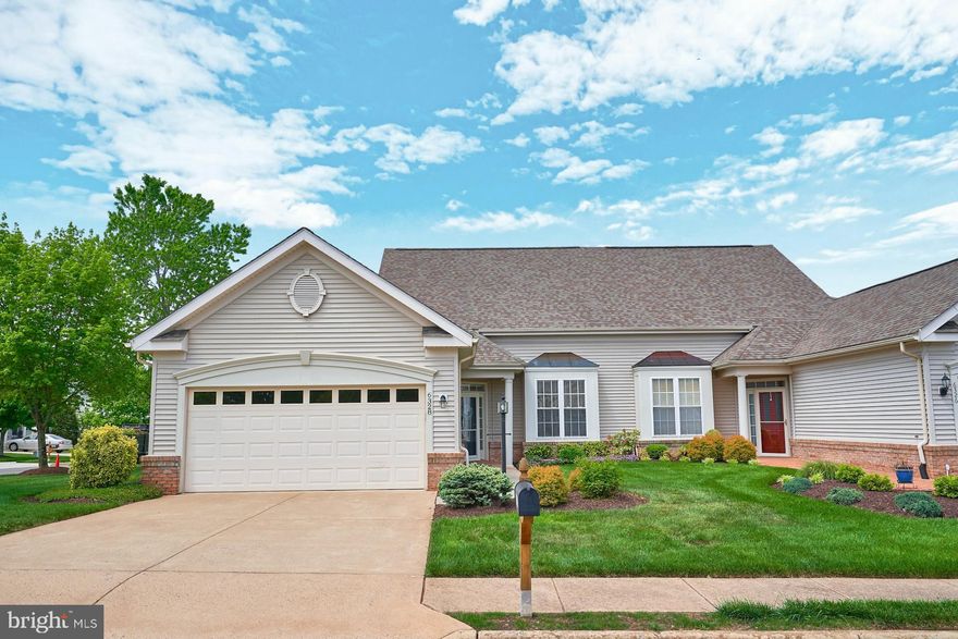 All offers due by Monday May 6 by 5 pm. 

Absolutely Immaculate Pinewood II model in coveted Heritage Hunt, voted as one of the top over 55 Communities in the area.  This attached Villa boast gorgeous Brazilian Hardwood flooring, neutral paint throughout with fresh white trim.  Living Room area offers a lot of space and windows for extra light.   Formal Dining Room with chandelier.  Family Room is wonderful for entertaining with the cozy Fireplace which  is adjacent the Kitchen plus a walk out to rear deck.   Kitchen has granite Counters, Stainless Steel Appliances, tons of painted Cabinets in soft white and recessed lights.  Really a fantastic area to entertain! Primary Bedroom with new plush carpet is really large to include two walk in closets and lots of wall space for your furniture.  The Primary Bathroom is gorgeous with double vanity, updated lighting fixture and shower.  2nd Bedroom on Main Level with another large closet.  Hall Bathroom with shower/tub makes it super easy to access from hallway.   Plus large main level Office with French Doors and Built In bookcase.   Upper Level has  sculptured carpet and two more bedrooms, a loft and the 3rd Full Bathroom.  Community amenities will keep anyone busy with two clubhouses, indoor and outdoor pools, tennis courts, pickleball courts, clubhouse with dining room, game rooms plus a 2nd clubhouse with meeting rooms.  18 hole Arthur Hills golf course.  Cable and basic phone service included in fee.   Capital Contribution fee is $4,560.  HVAC 2016 Roof: 2017.