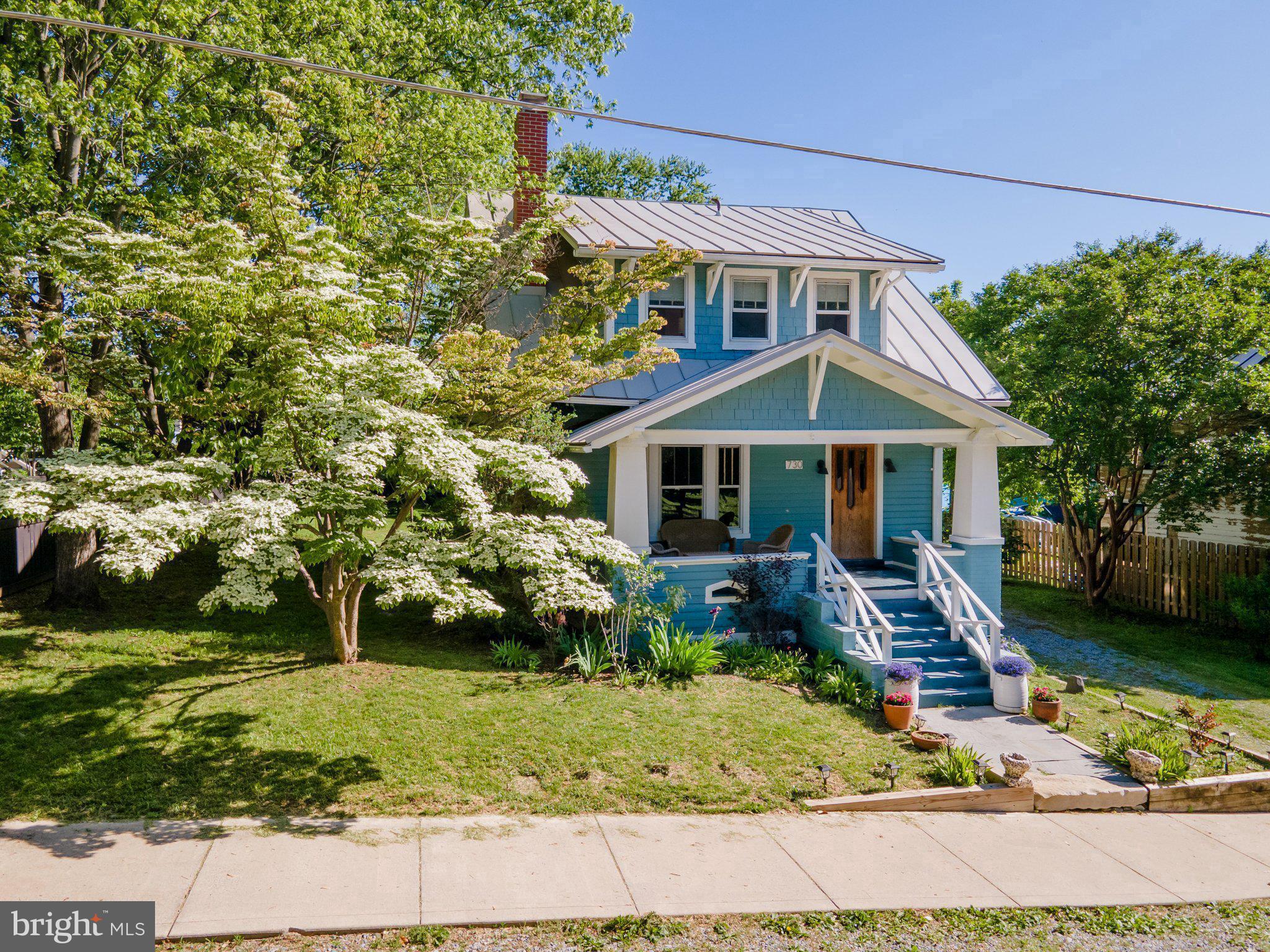 Charming 1927 Craftsman in Historic Harpers Ferry
Welcome to 730 Fillmore Street—a timeless 1927 Craftsman nestled on two spacious lots in the heart of historic Harpers Ferry, WV. Perfectly positioned across from the picturesque Storer College Lawn, this character-filled home offers the rare blend of classic architecture, modern updates, and unbeatable location.
This 3-bedroom, 2.5-bath residence features a newly finished lower level with private access, ideal for use as a guest suite, rental apartment, or home office. Original windows, hardwood floors, and period details showcase its heritage, while a 2yr. old standing seam metal roof ensures peace of mind for years to come.
Enjoy lazy afternoons on the incredible front porch or explore all that Harpers Ferry has to offer—historic sites, trails, and scenic views just steps from your door. With an easy train commute to Washington, DC and Baltimore, this home is perfectly suited for weekend retreats, full-time living, or as an investment property with strong rental potential.
Don’t miss this rare opportunity to own a piece of history in one of West Virginia’s most iconic towns.
This property is move-in ready-whether you're dreaming of your own getaway or a turn-key short-term rental.