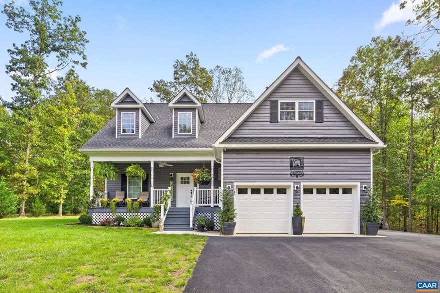 Nestled within the serene, gated community of Shenandoah Crossings, this beautifully maintained 3-bedroom, 2.5-bathroom home offers the perfect blend of comfort and style. Step inside to discover gleaming hardwood floors and a spacious family room anchored by a cozy electric fireplace?ideal for relaxing evenings.  The large kitchen is a chef?s delight, featuring ample counter space and cabinetry, seamlessly flowing into a bright, well-lit dining area perfect for everyday meals or entertaining guests. The spacious primary suite is located on the main-level and features a luxurious primary bathroom and generous walk-in closet for ultimate privacy and ease. Upstairs you will find, two generously sized bedrooms that provide peaceful retreats, and a bonus room that offers extra space and convenience for an extra bedroom or home office.  Enjoy the outdoors from your private back porch, a tranquil spot to unwind with morning coffee or evening breezes. Additional highlights include a 2-car garage, a conditioned crawl space for added efficiency and invisible fence for pets, and all the benefits of living in a secure, amenity-rich community.,Fireplace in Family Room