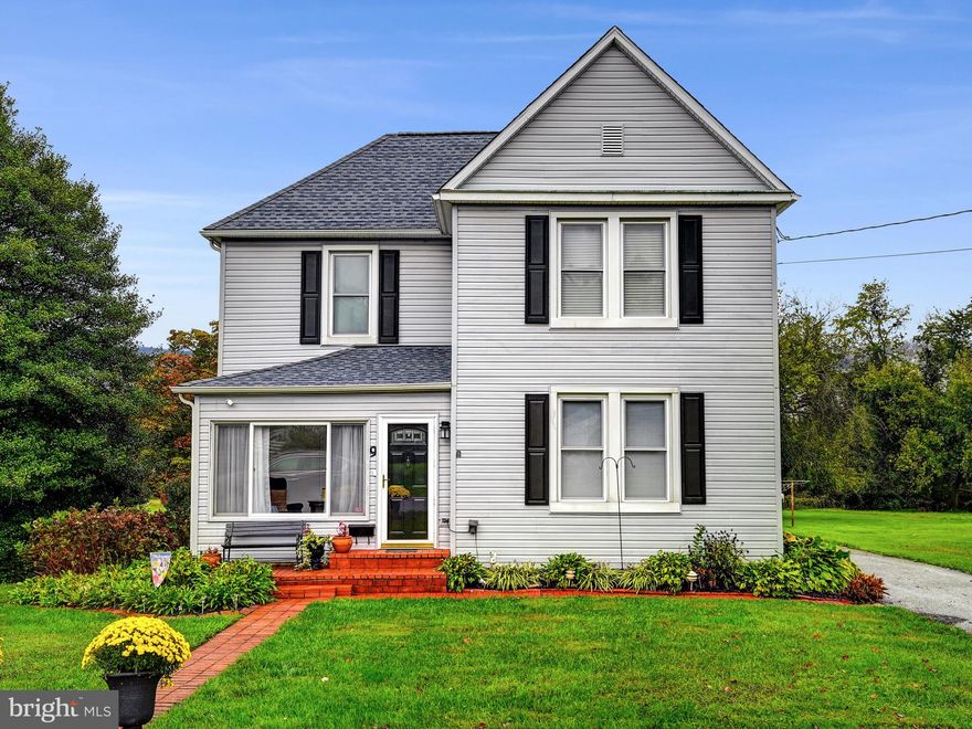 Welcome to 9 Wolf Avenue in the heart of Reisterstown!  You are sure to fall in love with this Move-In Ready home that has been extremely well maintained and renovated by the long-time owners. Located just a few blocks from the I-795 & Rt 140 interchange as well as being walking distance to Main Street Reisterstown, this home is perfectly tucked away yet extremely accessible to the surrounding area.  No stone has been left unturned with this home in terms of maintenance or updating. The most recent and notable renovations are the Fully Renovated Kitchen and both Full Bathrooms along with fresh paint throughout.  As you enter the front door you are greeted by the lovely front Sun Room - a cozy place to relax - that leads to your Foyer with the formal Living Room off to the right. The separate Living and Dining Rooms are connected yet provide two separate spaces and are accented by the faux fireplace on each side.  Original hardwood floors gleam in these two rooms along with the entire upper floor of the home! Walk through to the brand-new Renovated Kitchen featuring custom wood shaker cabinetry, calacutta quartz countertops and stainless steel appliances all accented by the gleaming white subway tile backsplash and under-cabinet accent lighting. The pantry offers plenty of space for food storage as well. Relax and unwind in the heart of the home - the large Family Room - that features a wood stove and provides direct access to the Rear Deck and large Backyard.  Additionally found off of the Family Room are the Laundry Room, Main Level Bedroom and a Full Bathroom with custom tiled walk-in Shower.  Wander upstairs to find 3 Bedrooms and another Full Bathroom with a Tub and tiled surround. The Rear Decks provide ample space for entertaining and BBQ’s along with a concrete pad that has power access and another deck for a Hot Tub! Recently stained, the multi-tiered deck offers many options for outdoor living.  The driveway boasts room for 5-6 vehicles along with the 2 Car Detached Garage.  The lush Rear Yard could be fenced in easily to make this a private oasis!  This home is a true winner and offers so much for the next owners to call this house a home.  Don’t wait on this one - Schedule a showing today!