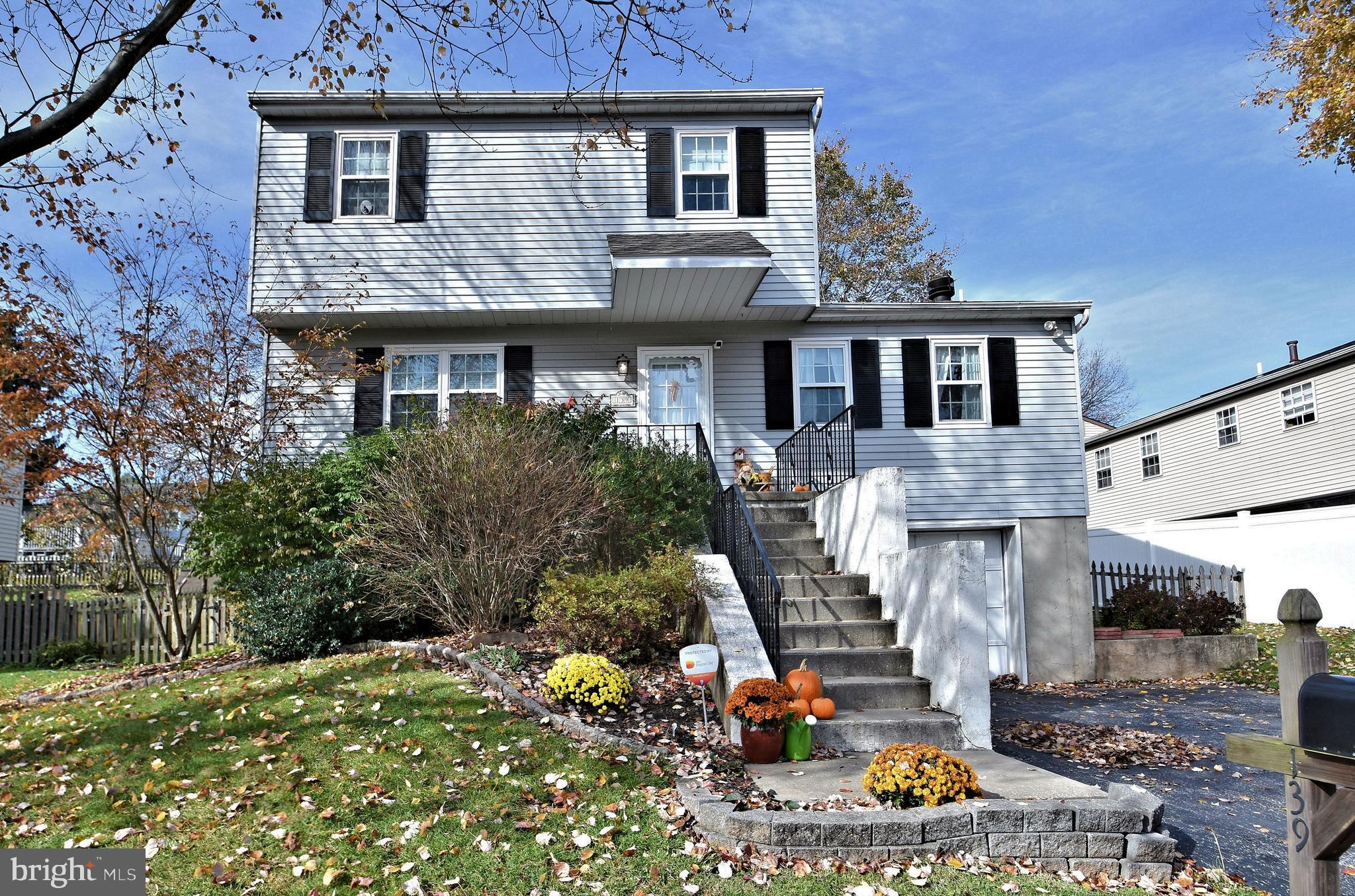 Fantastic opportunity to own a home in Phoenixville on a tucked away location but close enough for easy access to downtown Phoenixville and commuting. This home has everything you could possibly want with central air, gas heat, hardwood floors, fireplace, updated kitchen, large master bedroom, 2 additional nice size bedrooms, nice big deck, garage and lots of storage in the basement. The back yard is big enough for playing but small enough to avoid doing yard work all day!
