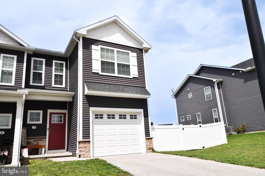 Be sure to see the Virtual Tour for a 3D tour of the home!  Welcome to your next home-sweet-home at this charming townhouse in Hanover! This new listing offers a delightful blend of comfort, convenience, and value tucked in a friendly community.

Step inside to find a spacious 1,450 square-foot layout featuring three cozy bedrooms and 2.5 modern bathrooms. The primary bedroom is a peaceful retreat after a long day, designed for relaxation and privacy. In the heart of the home, the open floor plan connects a stylishly efficient kitchen with the living and dining areas, creating a seamless flow for both entertaining and daily life.

Outside, the property boasts a sizeable deck overlooking a neatly fenced yard — perfect for both quiet mornings with a coffee or lively weekend barbeques. For those who nurture a green thumb or treasure outdoor living, this space is your canvas.

Parking is a breeze with a private garage that spares you from the daily hunt for street parking. Additionally, the construction quality of the townhouse ensures a hassle-free lifestyle with less time spent on maintenance and more on enjoying life.

Living here places you conveniently close to essential shopping at the nearby Grocery Outlet and outdoor activities at Fairview Avenue Recreation Park, both just a short drive away. Whether it's a spontaneous picnic or stocking up for a family feast, everything you need is within easy reach.

This townhouse is not just a place to live — it's a place to love. Come see how your life fits here!