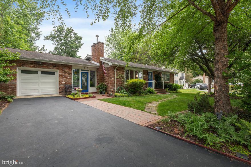 Charming two-bedroom rancher with all the right updates! Remodeled kitchen (2020) features a pantry and opens to comfortable living spaces with LVP flooring throughout. Fireplace included. Bedrooms are nicely sized with generous closet storage.  A light-filled breezeway connecting the one-car garage to the home and rear deck round out this move-in ready gem. Nestled on .41 acres, there's plenty of room to breathe and enjoy the outdoors. And the best is yet to come — an unfinished basement offers an additional 1,200 sq ft of potential, ready to be transformed into the space you've always wanted. All this plus the incredible Hillsmere community amenities just a short walk away — pool, marina, beach, and kayak and small boat storage. Easy, comfortable living with room to grow!