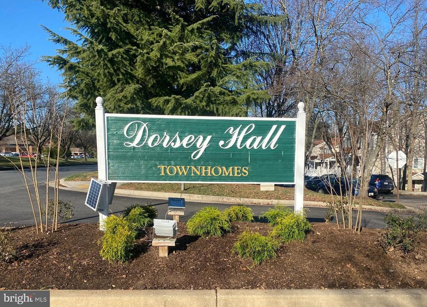 Come see this amazing, MOVE IN READY  home in one of the most convenient locations in Howard County! Located across from Dorsey’s Search visit center, enjoy walking to restaurants, food stores, and many other places with the community pool around the corner. You are within 3 minutes of Rt. 29 and 100. The completely renovated unit is in a lovely, quiet neighborhood with plenty of parking and mature trees. As you enter the home into a large open space area that encompasses the foyer, dining/living room, kitchen, and laundry all with fresh paint and flooring.! Down the hall, you will find a bedroom flooded with natural light, a hall bathroom, and a large master bedroom suite with a large closet and a personal bathroom. The closets and a utility area give you lots of room for storage! You will love where you live in this comfortable, affordable home.