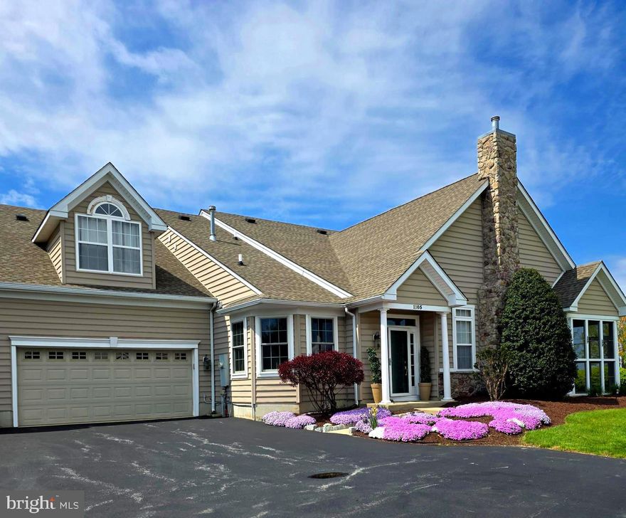 Welcome to this amazing end-unit townhome in desirable 55+ Villages of Hillview.  This 3 bed. 3 bath home offers one-floor living convenience with flexible second-floor space.  The main level features an open living room with a cozy gas fireplace that flows to a screened-in porch, perfect for morning coffee or evening relaxation. Formal dining room provides space for gatherings. The updated kitchen boasts granite counters, gas stove, and a sunny dinette are.  
The large primary bedroom on the 1st floor offers a beautiful tray ceiling, two walk in closets and a private ensuite bathroom with a soaking tub and a walk in shower.
Upstairs, find a private 3rd bedroom with a full bath, a built on closet and a barn door for privacy, and ideal as a guest suite, office or hobby room.
This home has a new HVAC(2019) and water heater(2022)
Two-car garage includes built-in shelves for extra storage. Enjoy the ease of the end-unit privacv and low-maintenance living with community amenities. Close to shopping, dining, and major routes .
This very well maintained home will not last long, so schedule your showing today.