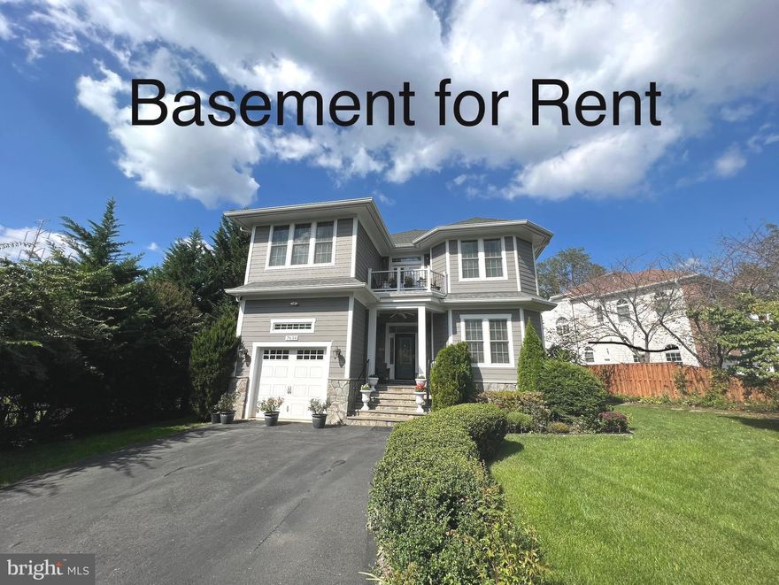 Luxury basement apartment with 2 BR, 2 BA for rent in custom home! Spacious and open floor plan with recessed lighting, crown molding, chair railing and high ceilings.  Open kitchen with granite countertops, stainless steel appliances and tile flooring.  Generous sized bedrooms with ceiling fans and en-suite baths. Large storage room with washer and dryer.  This space is large, private and clean.  Street parking.  ALL UTILITIES INCLUDED IN THE RENT.  Pets are considered on a case by case basis. Fantastic location close to parks, shopping, Tysons Corner and Mosaic District. access to I-66, I-495, West Falls Church Metro, Rt. 7 and Lee Hwy.  You will be impressed! Schedule online today.