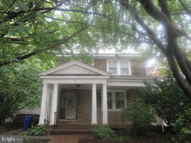 Huge, 3 story, porch front single located in East Oak Lane with tons of potential. Large, front living room with hardwood floors and fireplace, separate formal dining room, powder room and large eat in kitchen on the 1st floor. 2nd floor has two front bedroom with a full bath plus two rear bedrooms with full bath. Third floor with additional bedroom plus additional living room space. Huge yard with inground pool, two car detached garage and off street driveway parking. Located just off of Cheltenham Ave and close to Broad St. Make this one your Dream Home today.