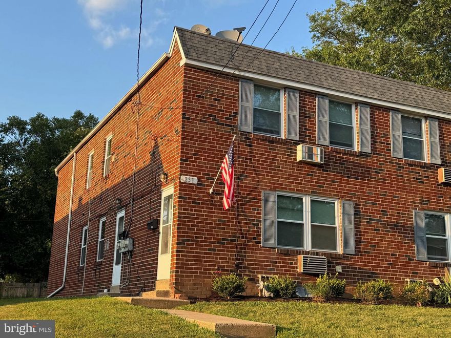 2nd floor apartment
2 bedroom Freshly painted, new flooring, new refrigerator, new washer, dryer and new windows
vinyl tile in living room, dining room and hall way; tile in kitchen and bath