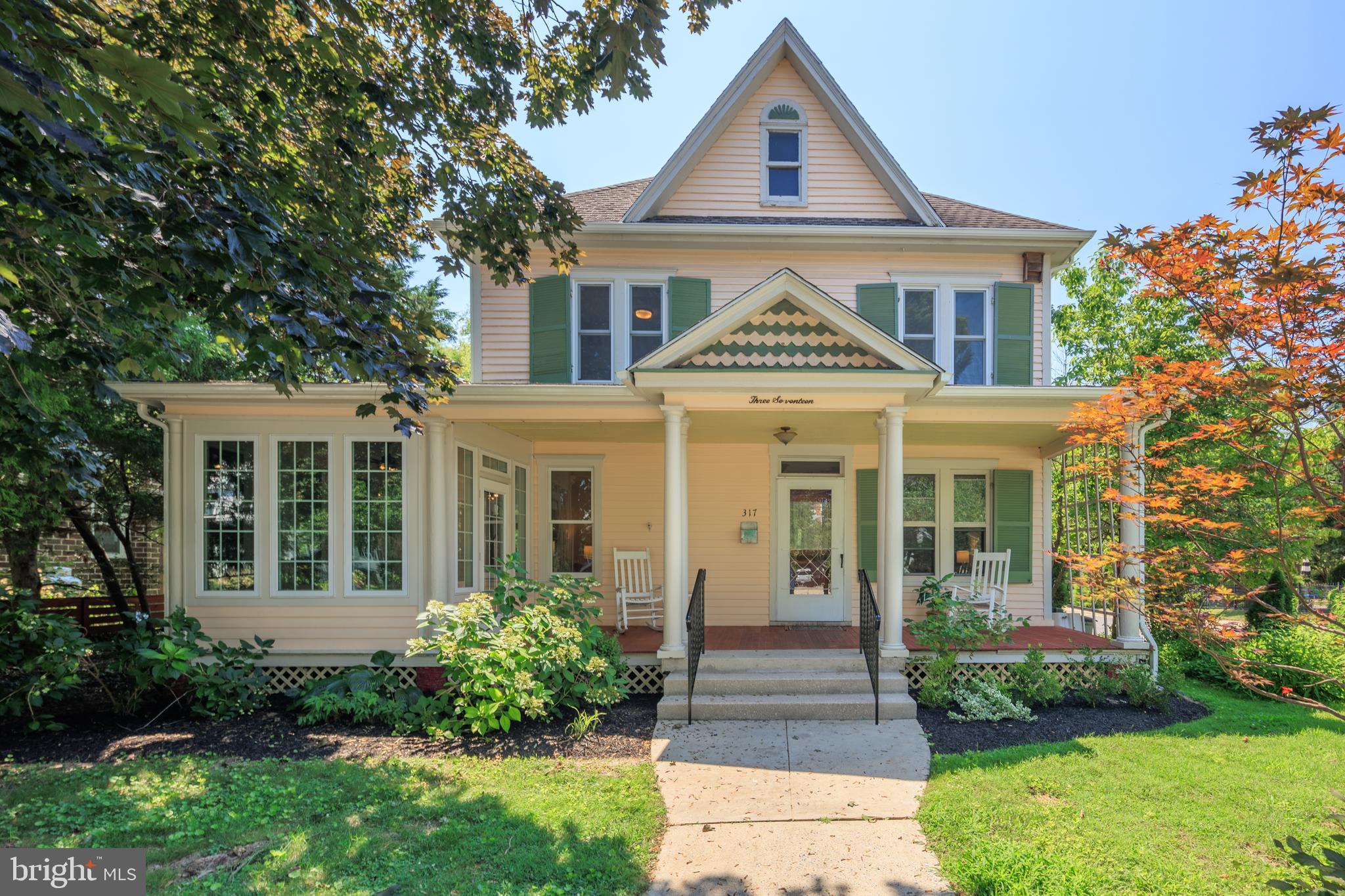 Immerse yourself in the rich heritage of this exquisite historical home, gracefully situated in the heart of Historic Centreville, MD. Built in 1901, this remarkable residence encapsulates the charm and character of bygone eras while providing modern comforts. With four spacious bedrooms and two full baths, this home is a perfect blend of historical elegance and contemporary living.
As you enter, you are greeted by stunning original hardwood floors that flow throughout the home, linking the various living spaces with elegance and warmth. These meticulously preserved floors reflect the craftsmanship of a bygone era and set the tone for the historic character that resonates within every room.
The inviting living room and dining room are perfect for gatherings, showcasing exquisite period details that highlight the home's unique charm. Each room features new yet historically inspired fixtures, enhancing the overall aesthetic while ensuring functionality. Large windows allow natural light to pour in, illuminating the beautiful architectural elements that give this home its distinctive appeal.The kitchen has been thoughtfully updated with new appliances that harmonize with the home's historic charm, ensuring that you can cook and entertain while surrounded by the elegance of the original trim and doors that evoke a sense of nostalgia throughout.
The upstairs bathroom stands as a testament to the home’s period character, showcasing a classic clawfoot tub and shower, beautifully updated to provide both style and comfort while reflecting the architectural roots of the home.
As you approach this home from the rear detached Garage you will , be greeted by carefully landscaped grounds adorned with beautiful gardens, leading you to the charming rear entrance of the home. This property is not just a house; it’s an opportunity to own a piece of history and immerse yourself in the unique culture and history of Centreville, all while enjoying the comforts of modern living!
Beyond the allure of the home itself, you’ll find the vibrant town of Centreville steeped in history, with its quaint shops, rich cultural landmarks, and a strong sense of community that celebrates its heritage. This property includes a detached garage and off-street parking for your convenience.