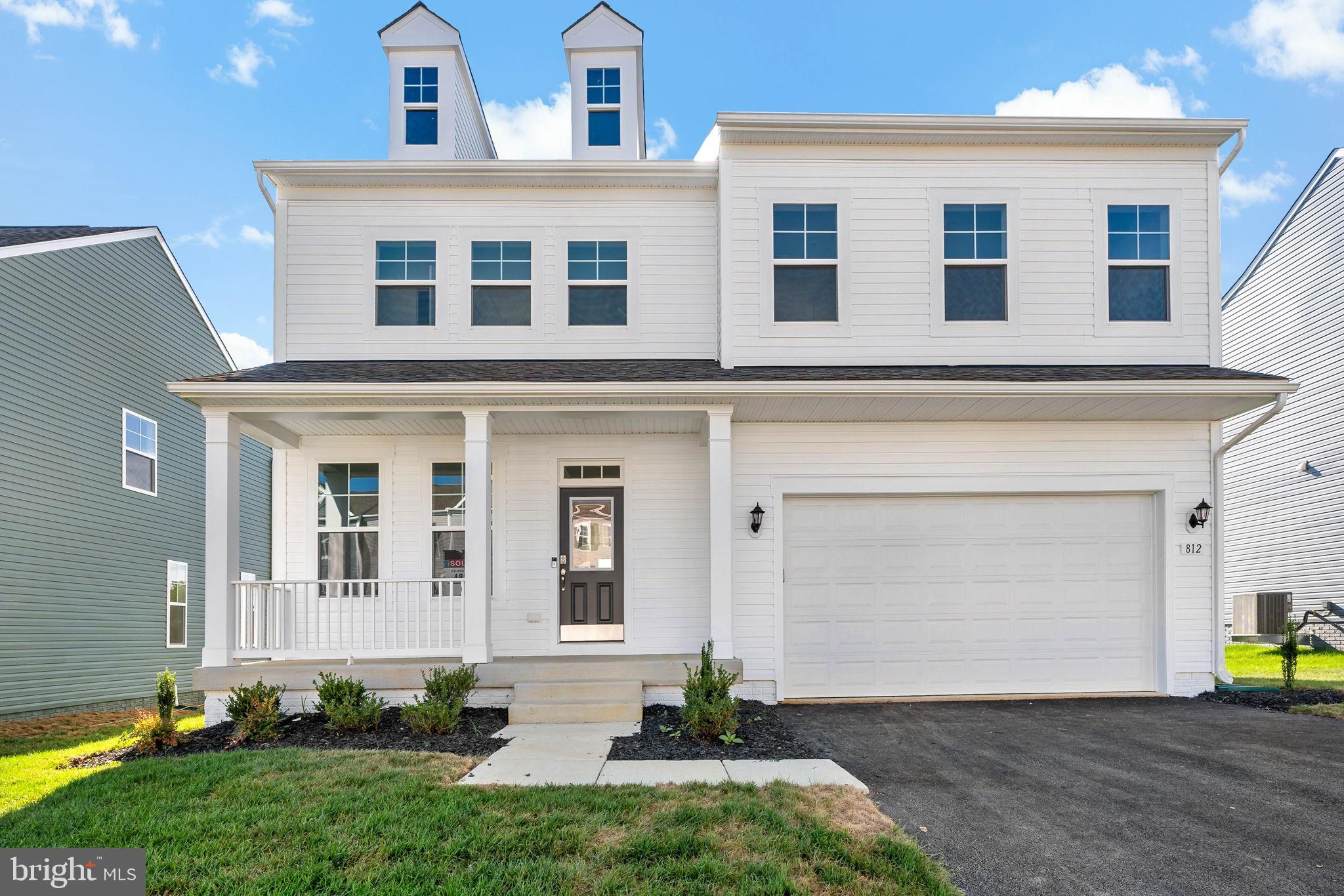 *PENDING RELEASE OF CURRENT CONTRACT*
The only community within historic Charles Town with resort style amenities!
*UP TO $12,500 CLOSING COST ASSISTANCE AVAILABLE ON SELECT HOMES, FOR PRIMARY RESIDENCE WITH USE OF APPROVED LENDER AND TITLE!* ATTACHED 2 CAR GARAGE INCLUDED!!! Live the Huntfield lifestyle in Charles Town's largest planned community ideally situated along the rolling hills of the Blue Ridge Mountains! Welcome to the Bridgeport II, a place where style meets functionality! This beautifully finished Move-In Ready home features 5 bedrooms, a finished basement including a bedroom and a full bath, a 4 ft. extension, a Morning Room, a 14x10 deck, and many other upgrades! Crossing the threshold, you'll find an open concept layout that includes a bright gathering room with a spacious kitchen with a large island and walk-in pantry, a mudroom, a powder room, and a flex room on the main level. Moving upstairs, you'll discover a private primary suite that comes with a sizable walk-in closet and luxurious bathroom featuring a dual sink vanity, a large tub, and a walk-in shower. Beyond the primary suite, you will find additional bedrooms, a hall bathroom, and a laundry room on the second level. Don't miss out on this rare opportunity for a brand new home without the wait!!