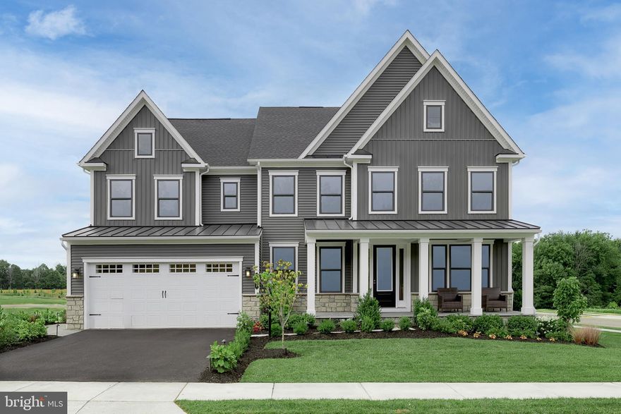 Maryland’s luxury builder, NVHomes, proudly returns to highly sought-after Upper Marlboro with the introduction of the elegant Monaco model at the beautiful Leeland community. This thoughtfully designed single-family home blends sophisticated architecture with modern comfort, offering spacious interiors, upscale finishes, and flexible living areas perfect for today’s lifestyle. Homebuyers can choose from expansive homesites within a community planned for resort-style amenities, creating a setting that feels like a private retreat while still being close to everything.  This thoughtfully designed residence offers up to six bedrooms and up to five full baths, 9-foot ceilings on every level, and impressive 8-foot interior doors that create an airy, upscale feel throughout. The open layout includes formal and flexible living spaces, a spacious family room, and kitchen complete with quartz countertops, soft-close cabinetry, a large center island, and a butler’s pantry - perfect for entertaining. Bedroom configurations include walk-in closets, a Jack-and-Jill bath option, and a convenient second-floor laundry room. The luxurious primary suite serves as a private retreat with a sitting room, expansive walk-in closets, and a spa-inspired bath. A finished lower level offers the potential for even more living space, while a tankless water heater adds energy efficiency. Included appliances feature a GE refrigerator, double wall oven, hood vent, five-burner gas cooktop, microwave, and dishwasher, with optional Café upgrades available. Planned community amenities include a clubhouse and pool. Ideally located near shopping, restaurants, major commuter routes, and everyday conveniences, this home offers both tranquility and accessibility. Contact the builder for homesite availability, incentives details, and customization opportunities.