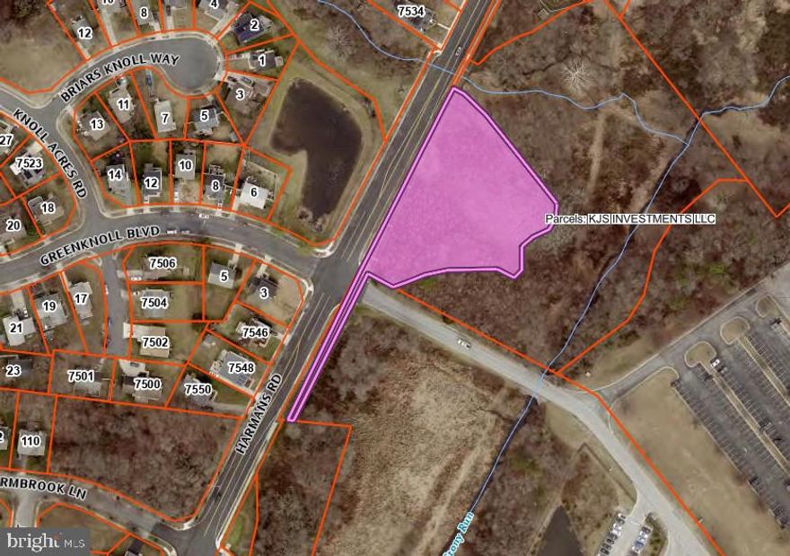 ONLINE AUCTION: This auction takes place on the Ashland Auction Group Website Bidding Platform. Bidding begins 03/20/2026 @ 10:00 AM. Bidding ends 03/24/2026 @ 11:00 AM. List Price is Suggested Opening Bid. Deposit: $25,000. Lot of Land located right outside of Severn, Maryland within Anne Arundel County. Property is located in close proximity to Arundel Village Shopping Center, Arundel Mills Mall, & BWI Airport. Easy Access to Major Traffic Artery Route 295.