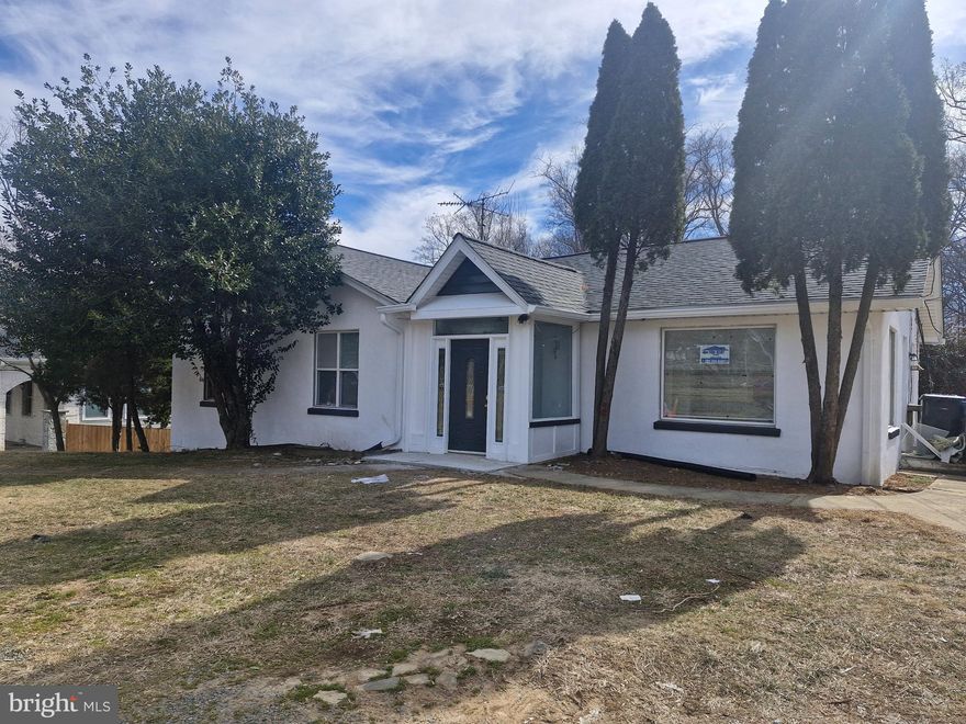 This spacious, around 3000 SF finished area on 2-level brick and single-family rambler with  5 BR and 2 full baths sits on a 1/2 acre lot that backs to woods.  FRESH PAINT ON BOTH INTERIOR AND EXTERIOR OF THE HOME**NEW CARPET ON THE MAIN LEVEL** some NEW INTERIOR DOORS AND WINDOWS, a NEW EXTERIOR DOOR AND THE NEW STORM DOOR **NEW DISHWASHER **NEW BASEMENT LAMINATED FLOORING**RENOVATED BASEMENT FULL BATHROOM **Some NEW FIXTURES AND FITTINGS.  The house has  2 wood-burning fireplaces.  Fully finished with ample daylight, walkout basement.   Walking distance to the NOVA College.  Close to I-495, Malls, restaurants, and around 10 minutes drive to  Dunn Loring Metro.   Garage and street parking.  Open house Monday- Saturday between 4 PM and 6 PM by appointment only. Close to I-495, Malls, restaurants, and a 10-minute drive to Dunn Loring Metro. Owner related to the Listing Agent.