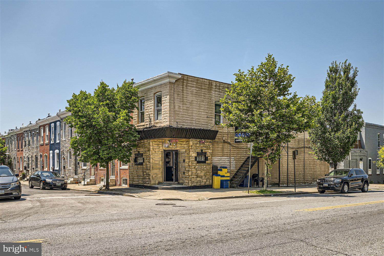 Mixed use commercial building conveniently located just north of Patterson Park in the Canton neighborhood! There is an occupied convenience store on the main level with a vacant apartment above. This is perfect for an investor or someone to live in the apartment and cash flow. Interior pictures available upon request.