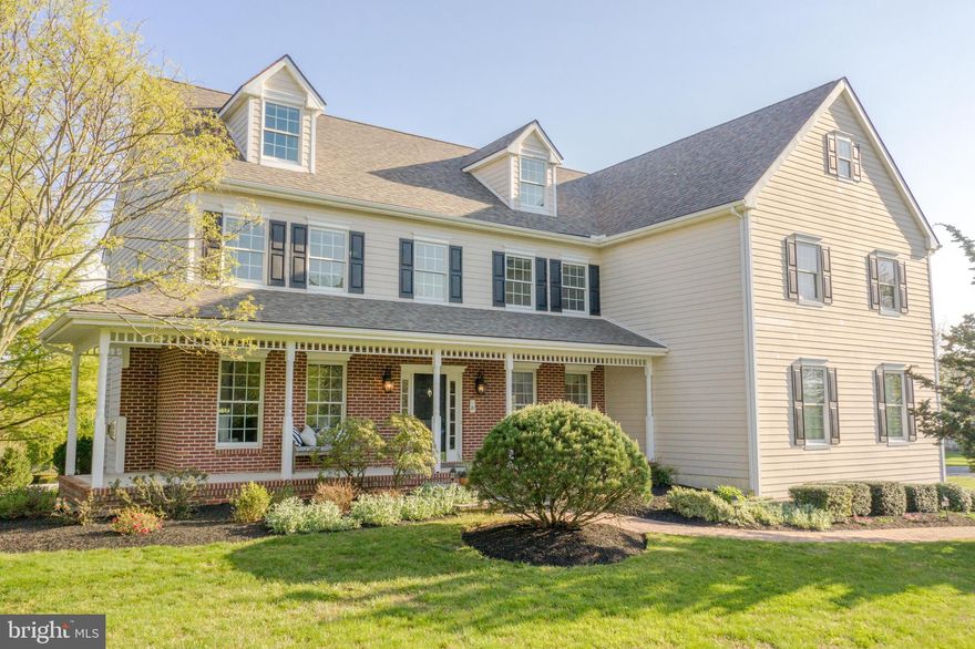 Stunning, executive home in the desirable neighborhood of Country Walk. Close to White Clay Creek Preserve, Delaware, Maryland, and Philadelphia, this expansive property will be one that you want to call home. From the moment you pull up, you will appreciate beautiful curb appeal with the relaxing front porch, the perfect place to sit and watch the sun set, the paver walk way, the large driveway and beautiful grounds with a section of the back yard that is FENCED around the stunning outdoor oasis that includes a lovely gunite swimming pool, plenty of patio around the pool to enjoy the sun, and a lovely paver fire pit area, perfect for those fall evenings. The cement board siding and brick add to the appeal. Once inside, you will appreciate the soaring formal living and dining rooms that flank the entry. The rear of the home is where the entertaining really happens. A large custom gourmet kitchen with stainless steel appliances, a custom island with seating, a separate eat in area that can accommodate a table for 8 or more, and beautiful granite counter tops make this the place to prepare all of those family meals. The huge family room is adjacent and open to the kitchen and boasts two story ceilings, a gorgeous window wall and a lovely fireplace. Adjacent to the family room is the office with French doors. Between the kitchen and 3 car garage is a conveniently located mud room and half bath. Upstairs the generously sized master bedroom has a walk in closet and a lovely master bathroom including a tiled shower, lovely soaking tub, toilet area, and double vanities. Three additional bedrooms and one additional full bathroom complete the upper level.  Bedrooms 5 and 6 are located on the third floor along with another full bathroom; the perfect place for any live in help or a perfect situation for multi-generational family living.  The lower level is fully finished and includes a custom, full sized bathroom, a large recreation room and fitness area with walk-out patio doors to the fire pit, and pool area within the fenced in section of the backyard. The small unfinished area in the basement houses the utilities. Assuming that the listing price is market value, the taxes on this home can be appealed and reduced by over 30%.  Seller is offering Buyer a credit to carry the currently over assessed tax value until the appeal can be approved and go into effect.  Brand new roof in 2019.  One of two HVAC units brand new in 2019.  Septic has been successfully inspected   report is available.   Whether it is the stately curb appeal, the lovely landscaping and hardscaping, the fabulous deck, pool and patio that make for great outdoor entertaining, or the wonderfully expansive and beautiful interior spaces, this home is sure to please. Put it on your tour today and you will want to make it your own.  **TAXES HAVE BEEN APPEALED; SHOULD BE APPROX. $12K***