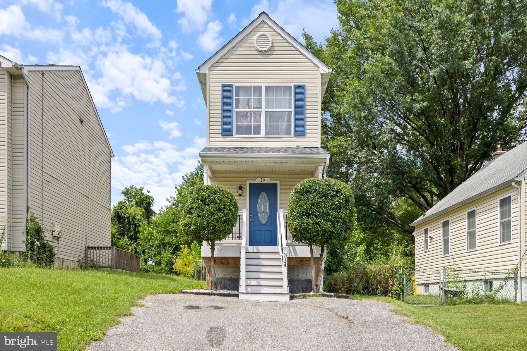 Fall in love with this beautifully updated single-family home offering space, style, and value—all at a townhouse price! Nestled on a private, fenced-in lot, this gem features gleaming hardwood floors on the main level and a layout perfect for both everyday living and entertaining with a renovated half bath for added convenience.
Enjoy a large kitchen and dining area that flows effortlessly into the living space. Upstairs, you’ll find 3 bedrooms with soaring cathedral ceilings, including a primary suite and 2 full renovated bathrooms. The fully finished lower level includes a family/rec room and a third full bath—ideal for guests or extra living space.
Step outside to a backyard and deck—perfect for relaxing or hosting summer gatherings. With easy access to Baltimore, BWI, Fort Meade, NSA, shopping, and major highways, this home truly has it all.
Don’t let this one pass you by—schedule your tour today!