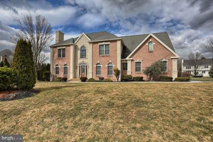 Stunning home in desirable Country Club View. Grand entrance in this dramatic 2 story foyer is just the beginning in this stately 5 bedroom home. Hardwood and tile flooring, 2 beautiful gas fire places, elegant dining room, 1st floor laundry room, office and family room. Upgraded kitchen with ample storage, a spacious open floor plan with two huge master suites. Lower level 5th bedroom, half bath, media and workout area. Something for everyone!