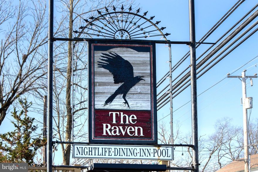 Established in 1979, one of New Hope's most popular hospitality venues is now turn-key ready for a new role as a distinctive special event venue. This legendary hotspot has been the go-to restaurant, bar, dance club, performance venue, piano lounge, swim club, and more, making it the perfect place for weddings, large parties, fundraising events and celebrations. Entertaining both locals and drawing countless visitors from far and wide, this premier complex is centrally located in historic Bucks County, with easy access to New York City, New Jersey, Philadelphia, and the greater Delaware Valley and Eastern Seaboard. Just 68 miles from the Holland Tunnel, 41 miles from Center City Philadelphia, and 19 miles from the Princeton, NJ train station to Manhattan, this historic town has drawn the artistic, well-heeled, and celebrities both regionally and internationally for decades. The 100 seat restaurant has room for expansion that could accommodate large events. The gracious main room and upper room have walls of windows that look out onto the extensive outdoor patio areas which provide an additional 32 seats seasonally. The patio and its surrounding gardens are ideal for a memorable wedding or commitment ceremony. Three full bars offer a wide variety of liquor, wine, and beer service. The first bar is paneled in antique wood reclaimed from an English estate, with a long vintage wood bar top with space for 11 stools, with additional red leather booths and tables adorning the adjacent billiards room. Long a favorite gathering place for locals during the week, the front bar is a magnet for weekend visitors year round. The second bar is situated in the stately Oak Room, which is arguably the most iconic space at the property. Antique English oak paneling creates an intimate setting for this club-like room, featuring a large stone fireplace, high ceilings, seating for up to 65, and a performance stage with classic red curtain, show lighting, and a piano-shaped high top table that has long been the site of popular cabaret shows and piano features. The Raven also boasts an additional indoor/outdoor space with dance floor and party lighting, often used for dance parties, revues, shows, and special events. From May to September, the large pool/patio area plays host to the 'Swim Club', drawing large crowds to the expansive outdoor Cabana Bar which can seat 18 and has a summer kitchen for food service. Poolside lounge chairs for about 90 patrons and seating areas for dining plus outdoor showers and changing rooms round out the highly popular swim club offering. This 2.4 acre property also offers 15 guest rooms, all recently renovated and decorated, each with en suite baths and lovely, private outdoor spaces, and plenty of parking on site and across the street to accommodate full capacity events. All FF&E and Liquor License are included in the offering, contact the listing broker for details.
